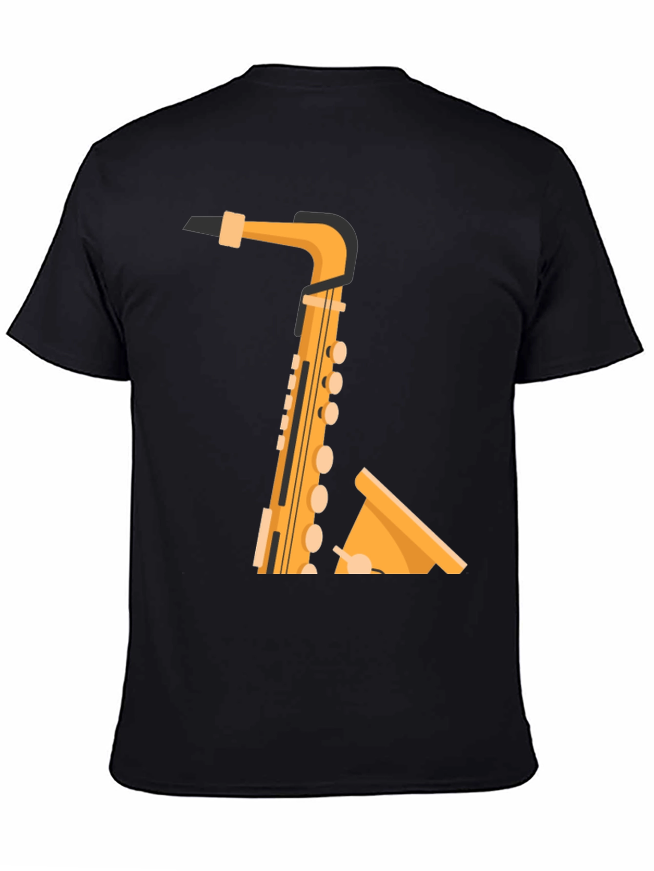 Saxophone Graphic Tee - Musical Instrument T-Shirt