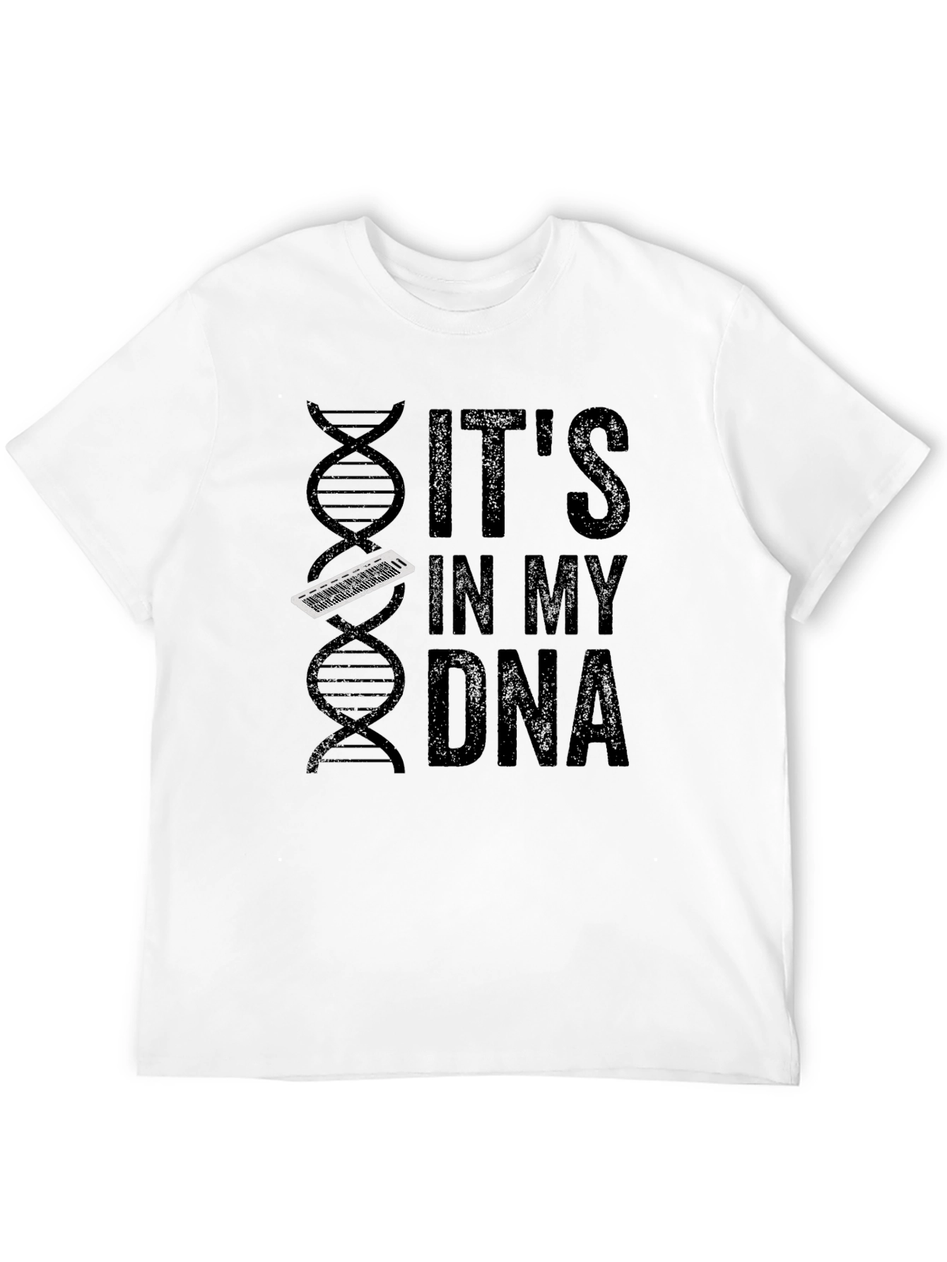 Its In My DNA Keyboard T-Shirt - Musician Tee