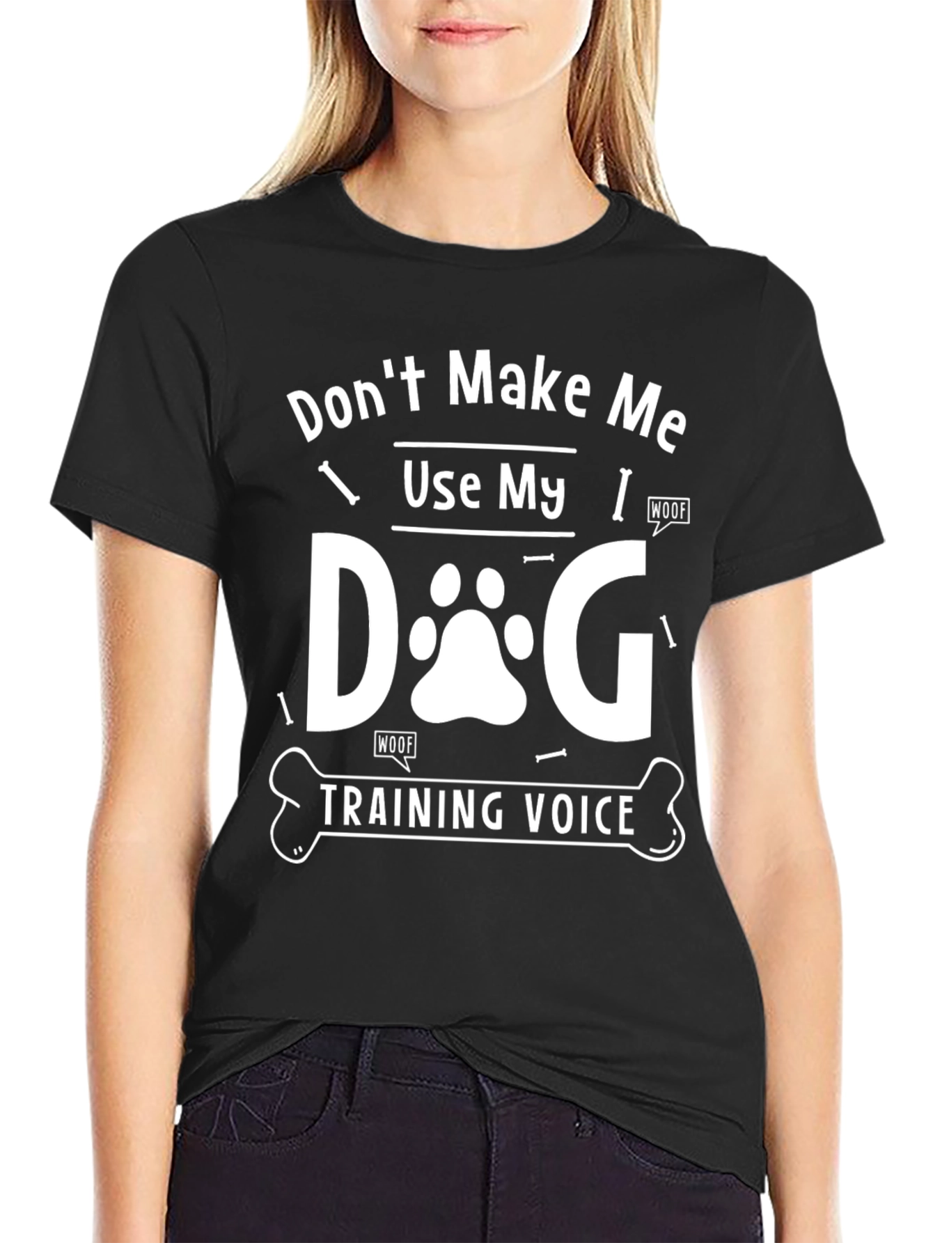Dog Training Voice T-Shirt - Funny Dog Lover Tee