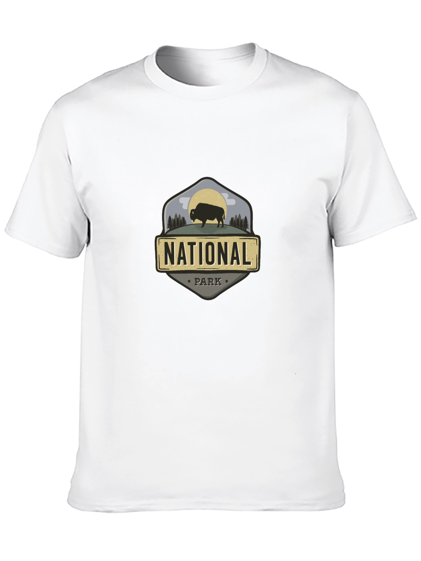 National Park Bison Graphic T-Shirt