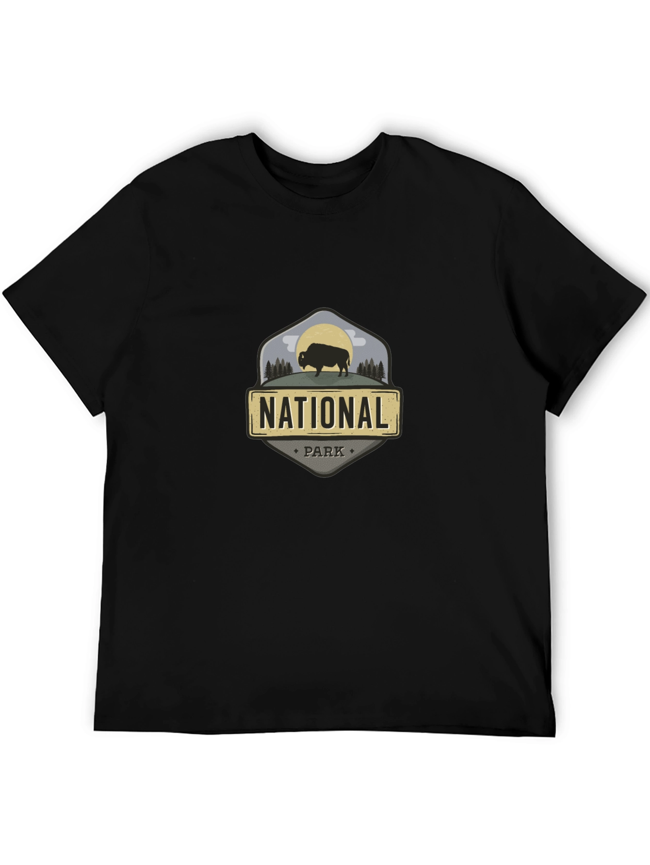National Park Bison Graphic T-Shirt