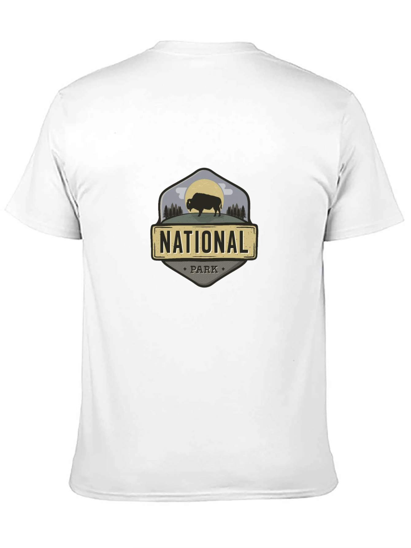 National Park Bison Graphic T-Shirt