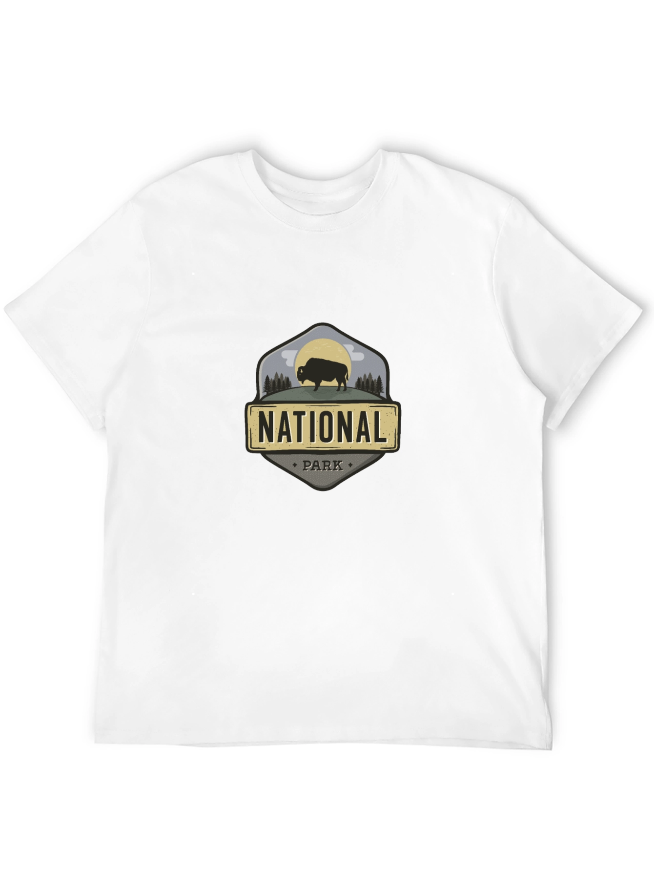 National Park Bison Graphic T-Shirt