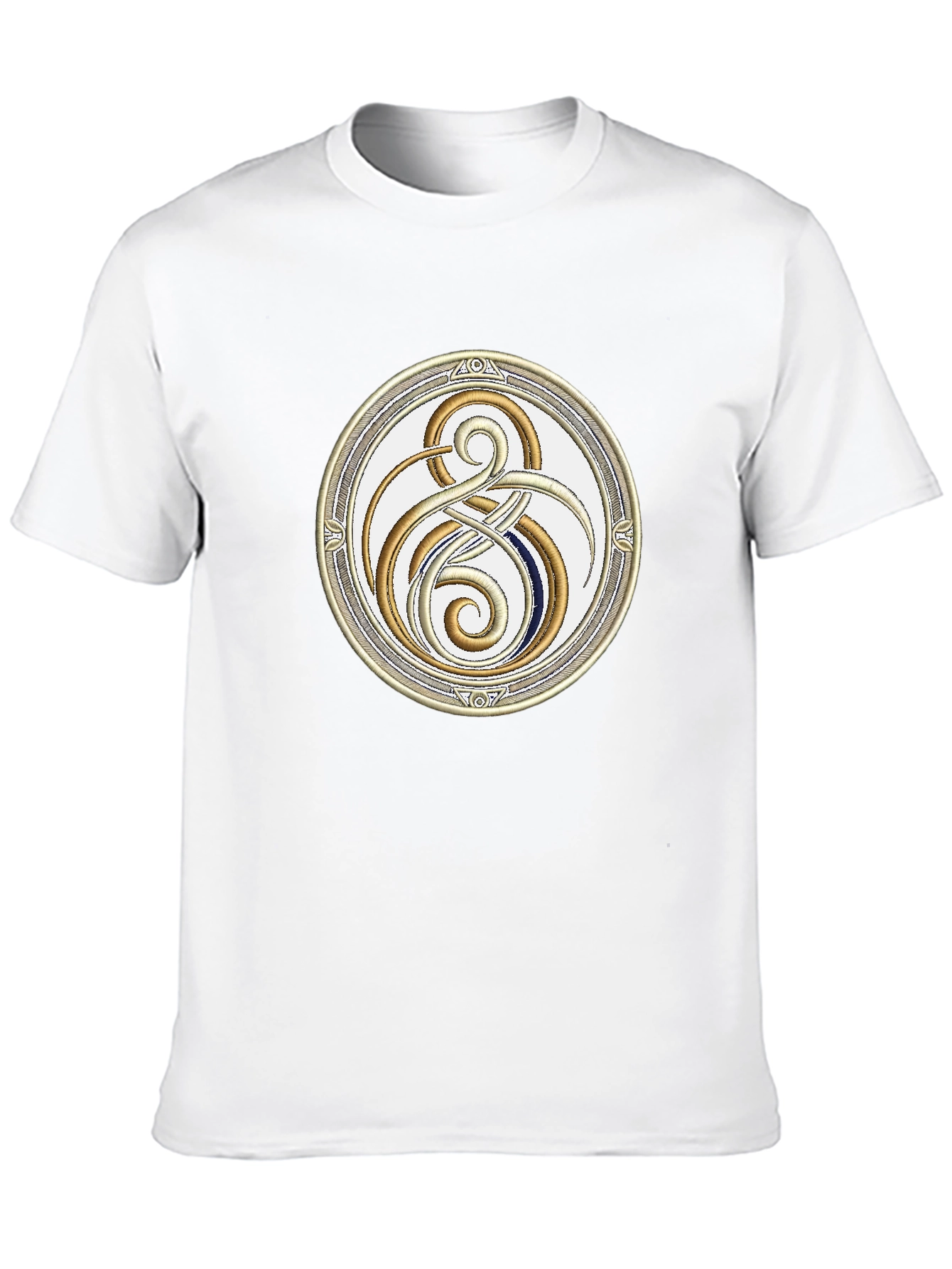 Celtic Knot Embroidered T-Shirt
