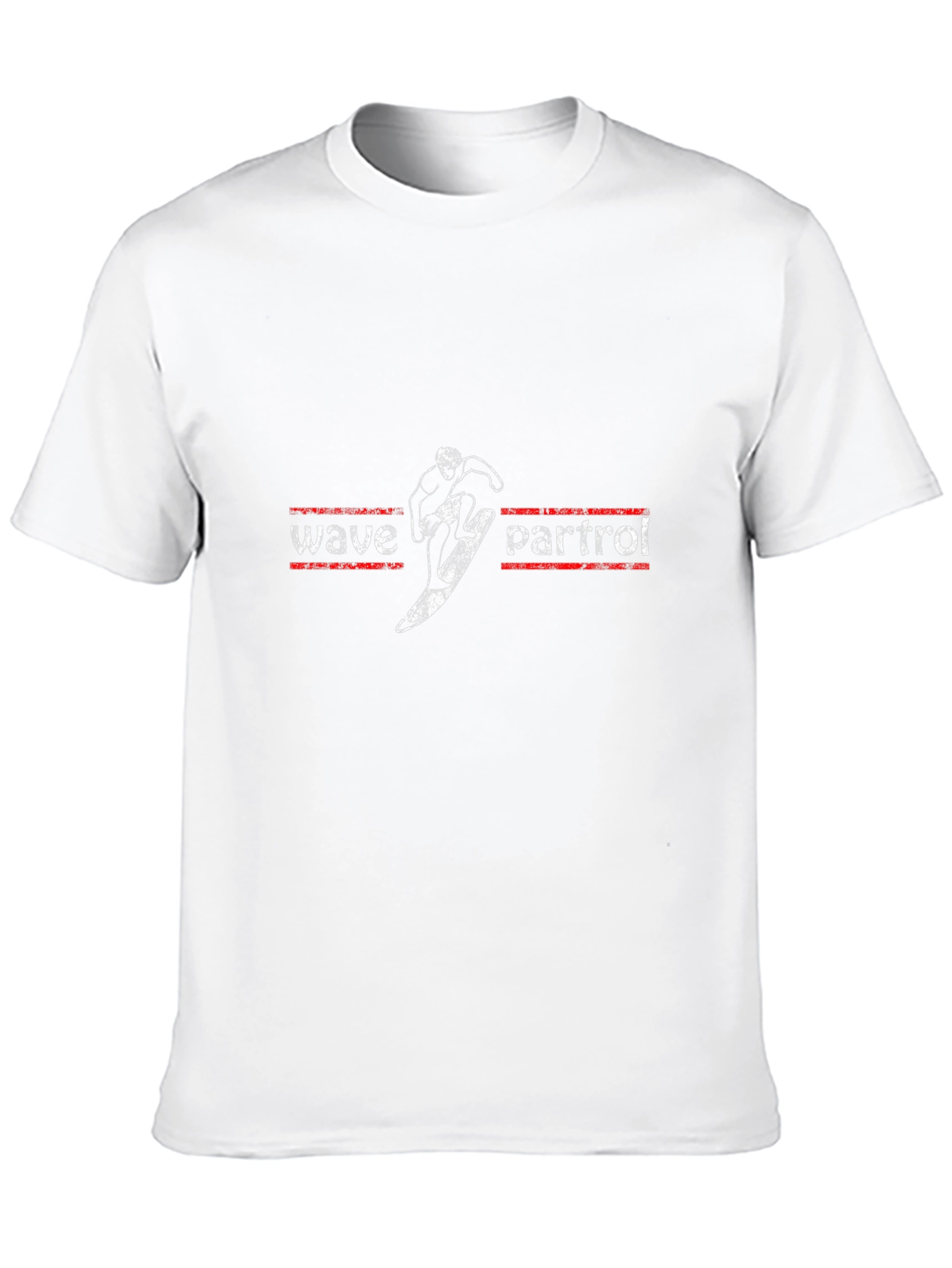 Wave Patrol Graphic Tee - Surfer Style