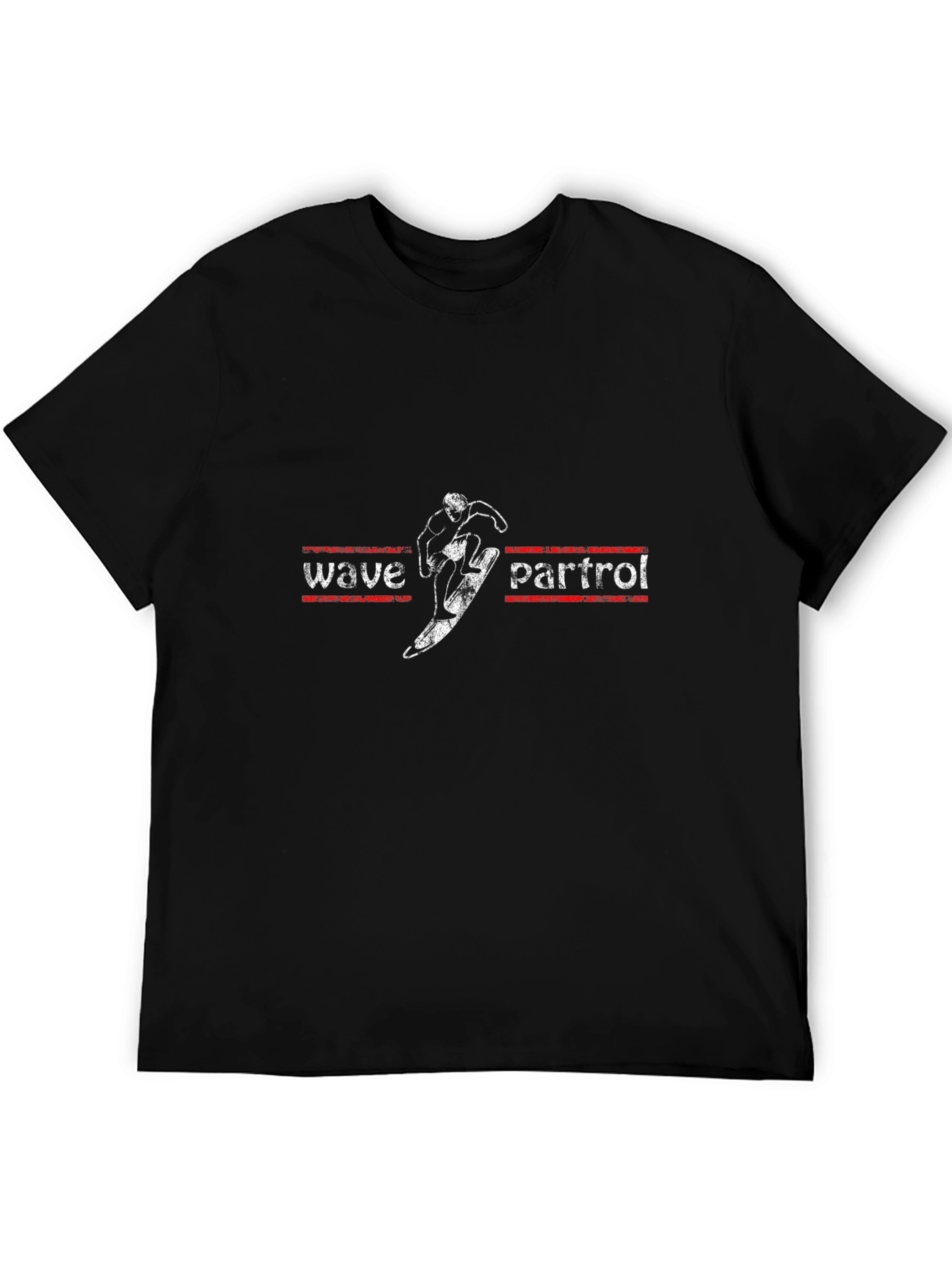 Wave Patrol Graphic Tee - Surfer Style