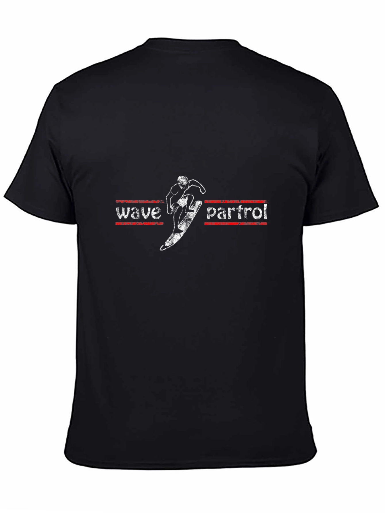 Wave Patrol Graphic Tee - Surfer Style