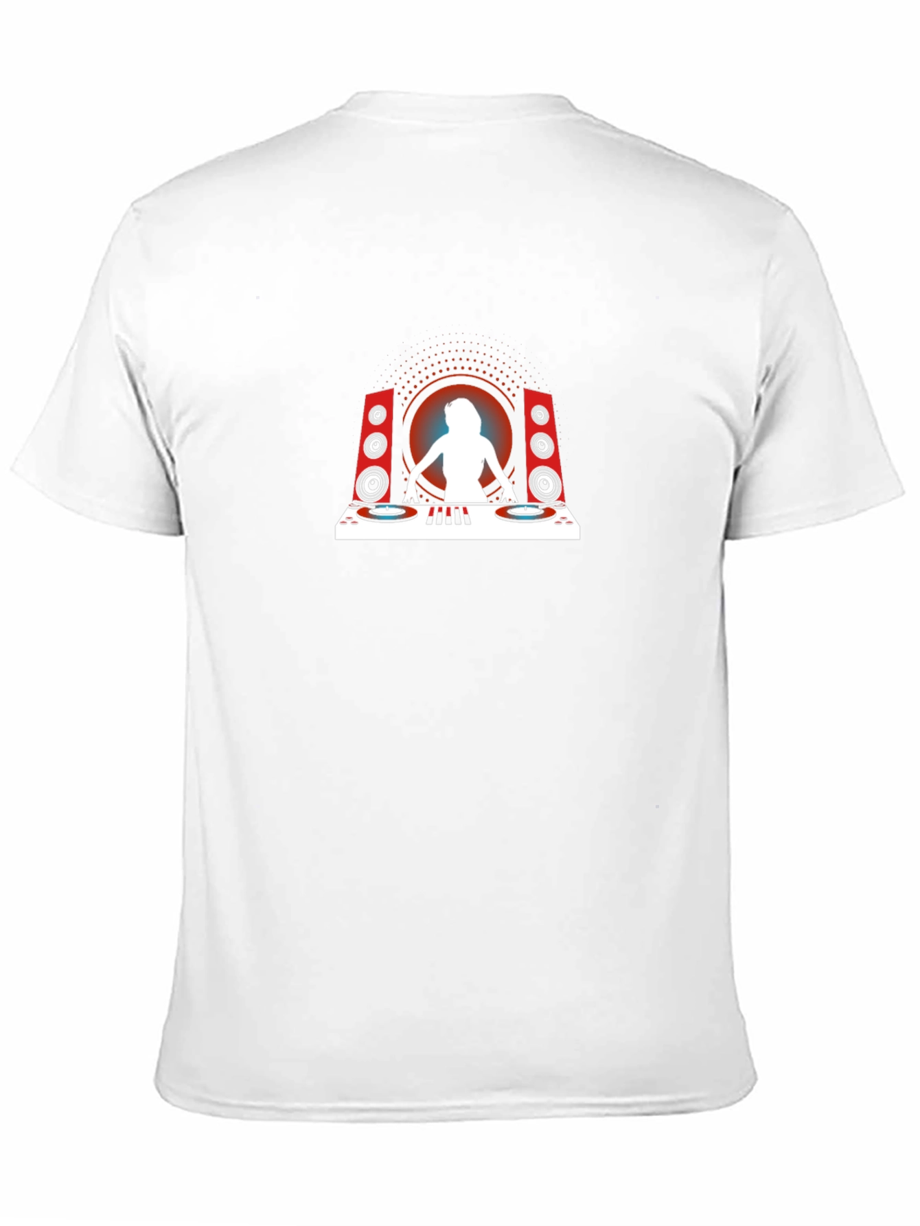 DJ Graphic T-Shirt - Black Crew Neck Tee