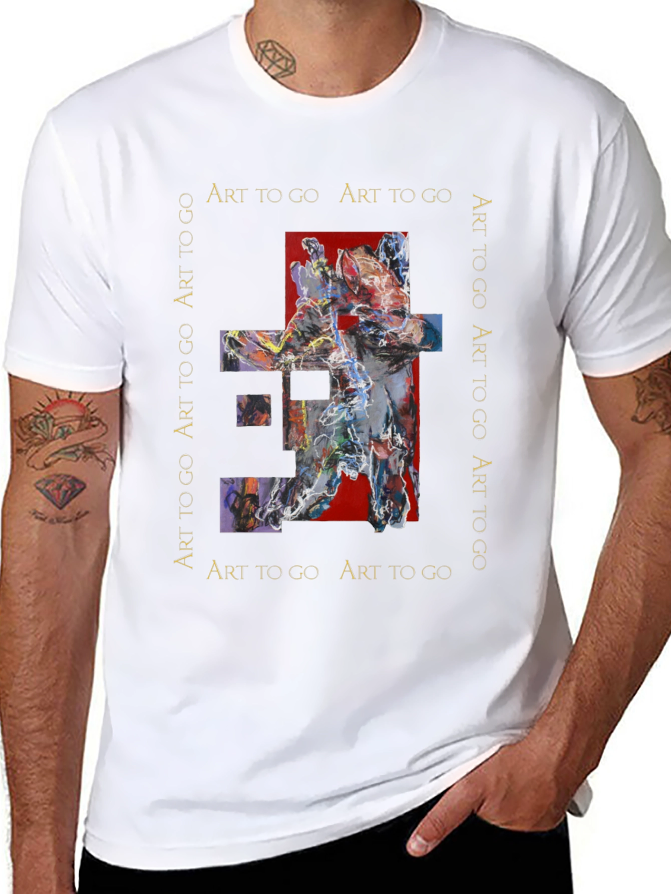 Art to Go Graphic T-Shirt