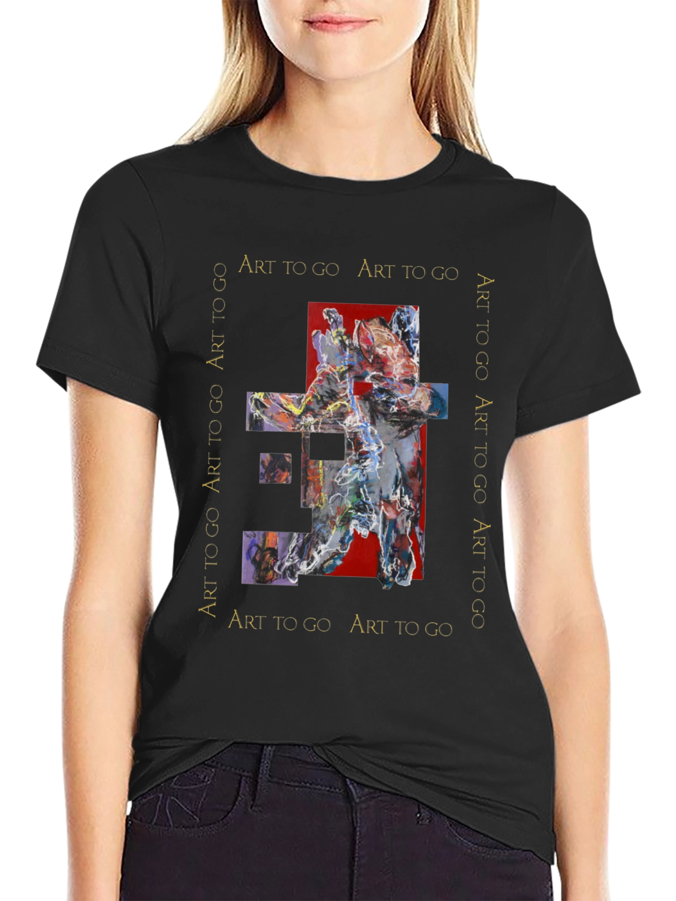 Art to Go Graphic T-Shirt