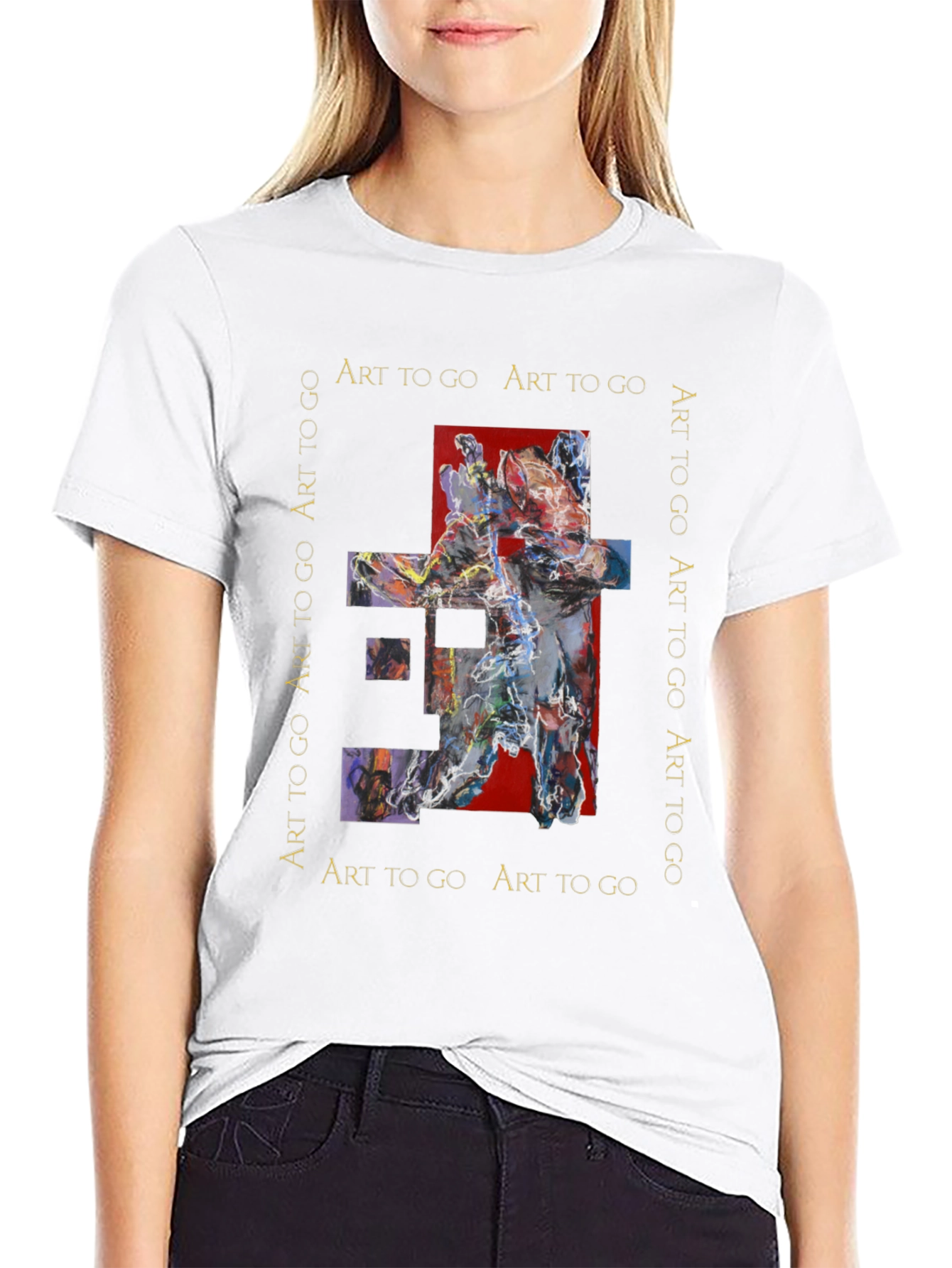 Art to Go Graphic T-Shirt