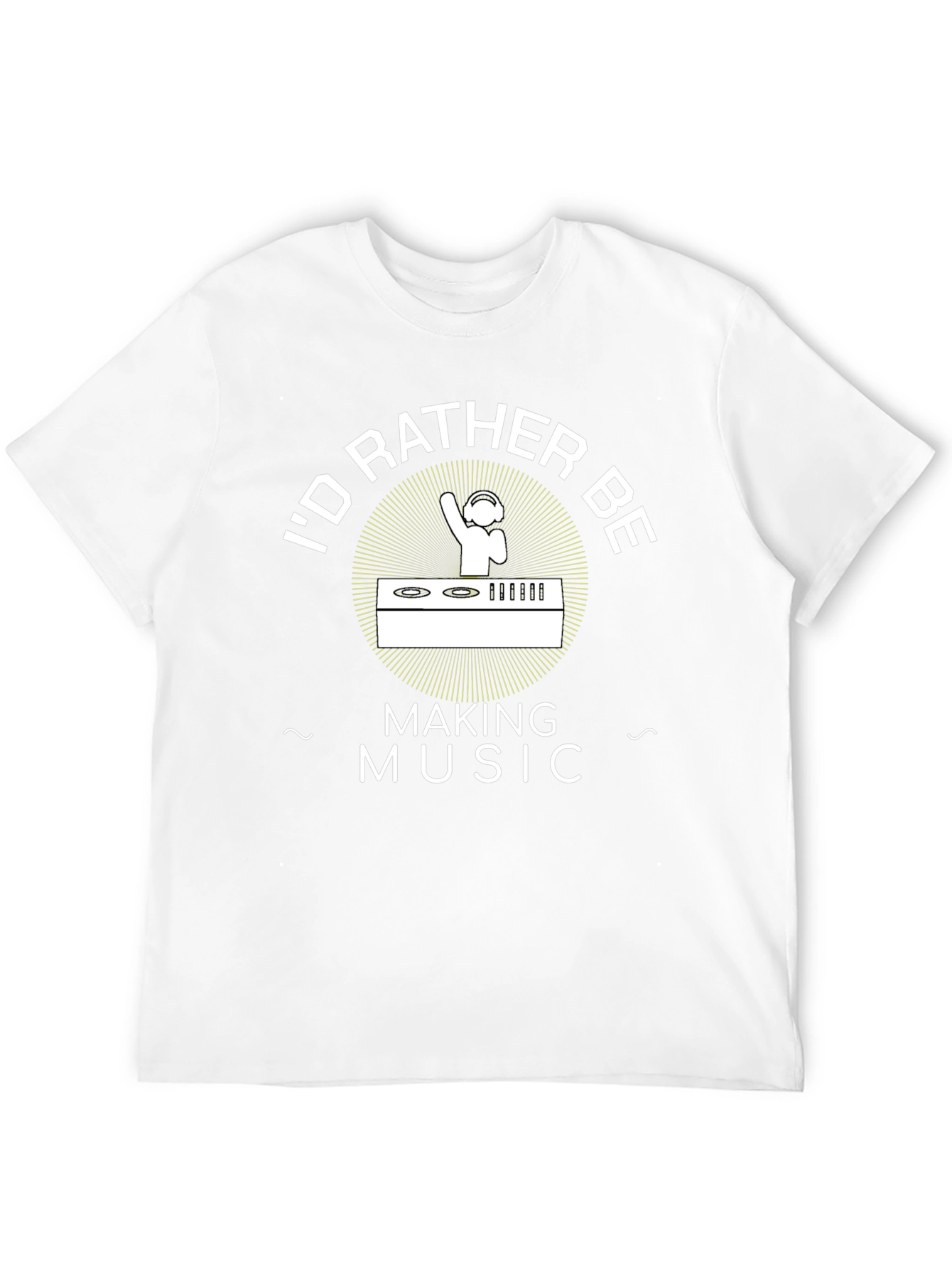 DJ Music Maker Graphic Tee - Black