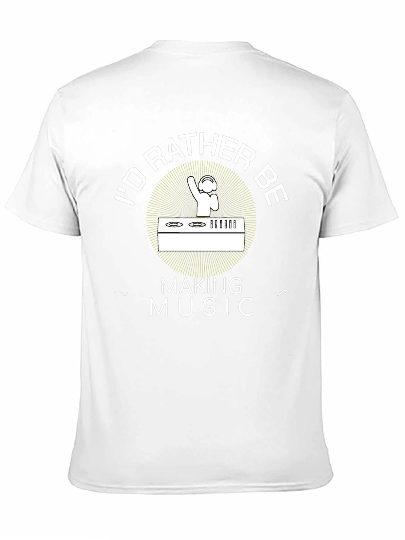 DJ Music Maker Graphic Tee - Black