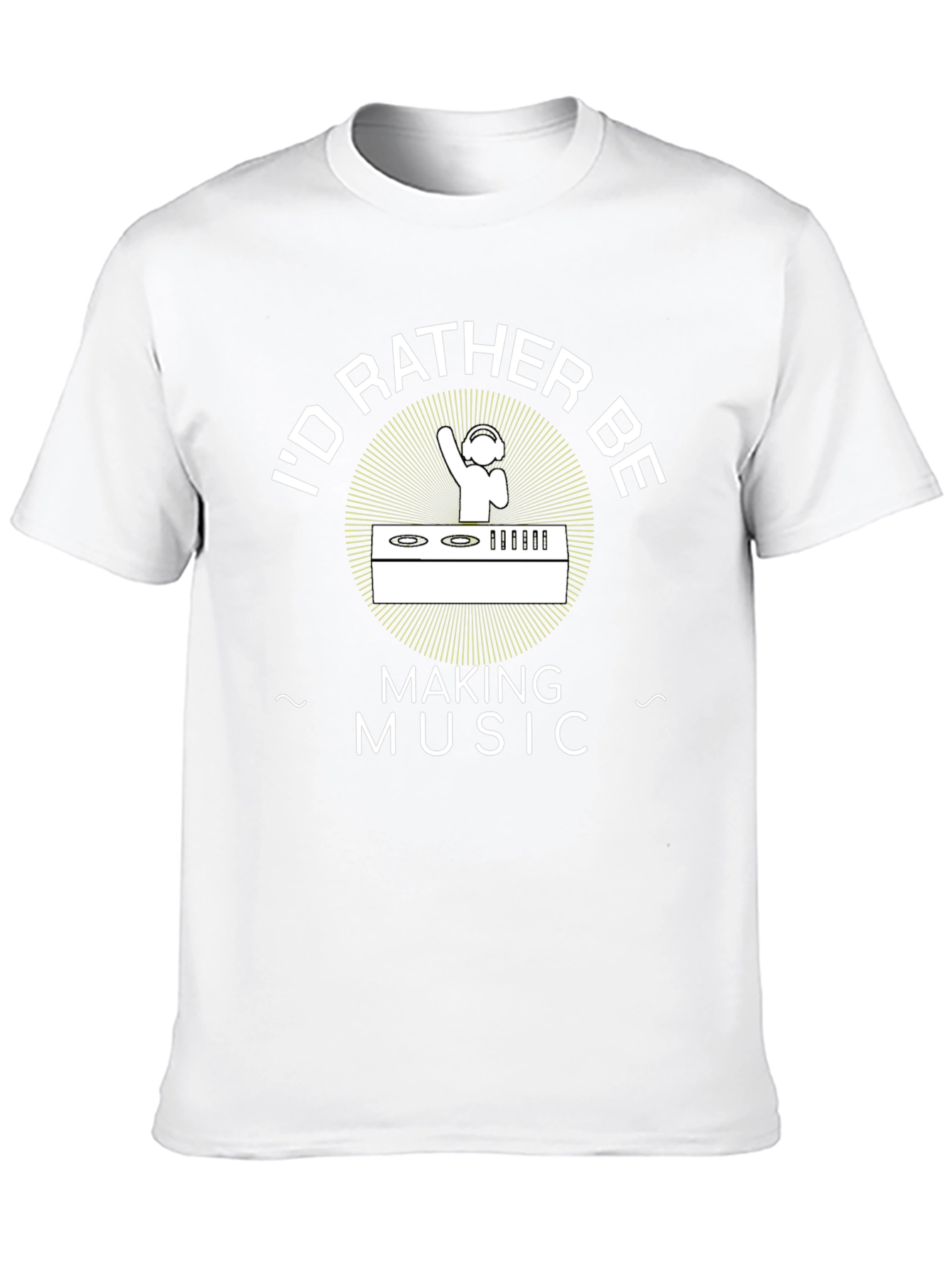 DJ Music Maker Graphic Tee - Black