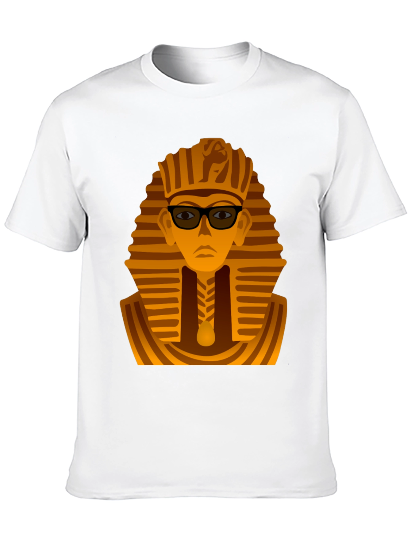 Cool Pharaoh Graphic Tee - Black Cotton T-Shirt