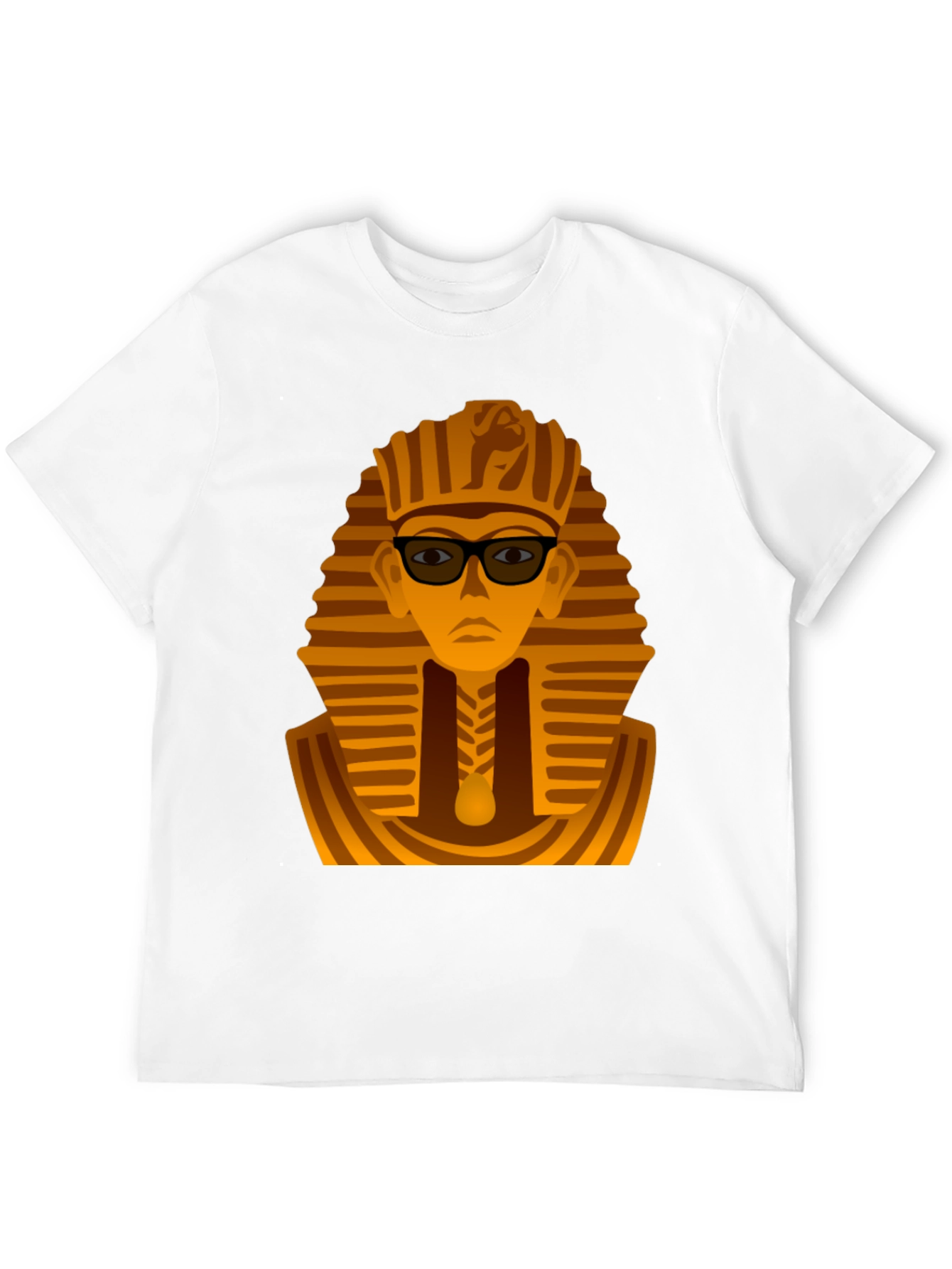 Cool Pharaoh Graphic Tee - Black Cotton T-Shirt
