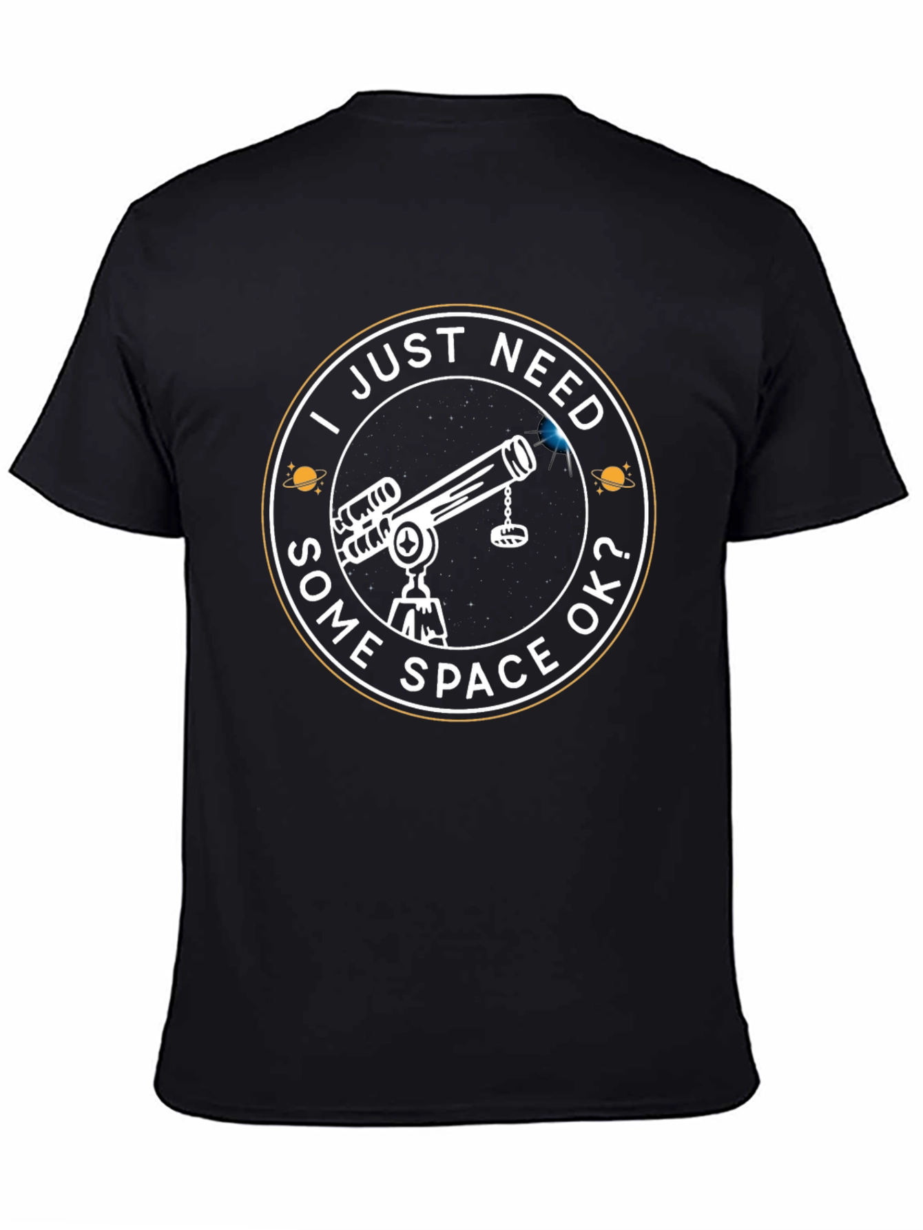 Some Space OK? Telescope Graphic Tee