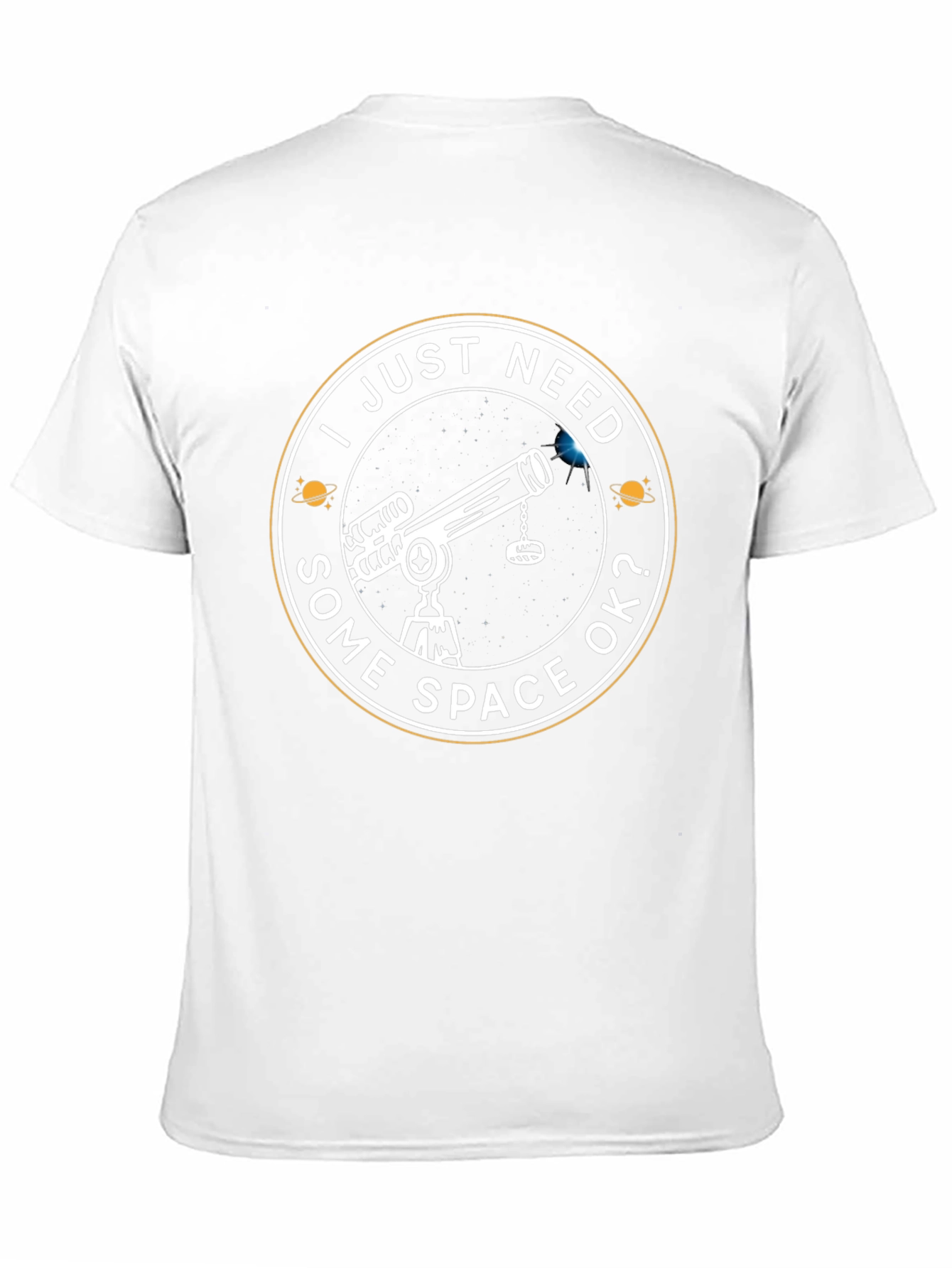 Some Space OK? Telescope Graphic Tee