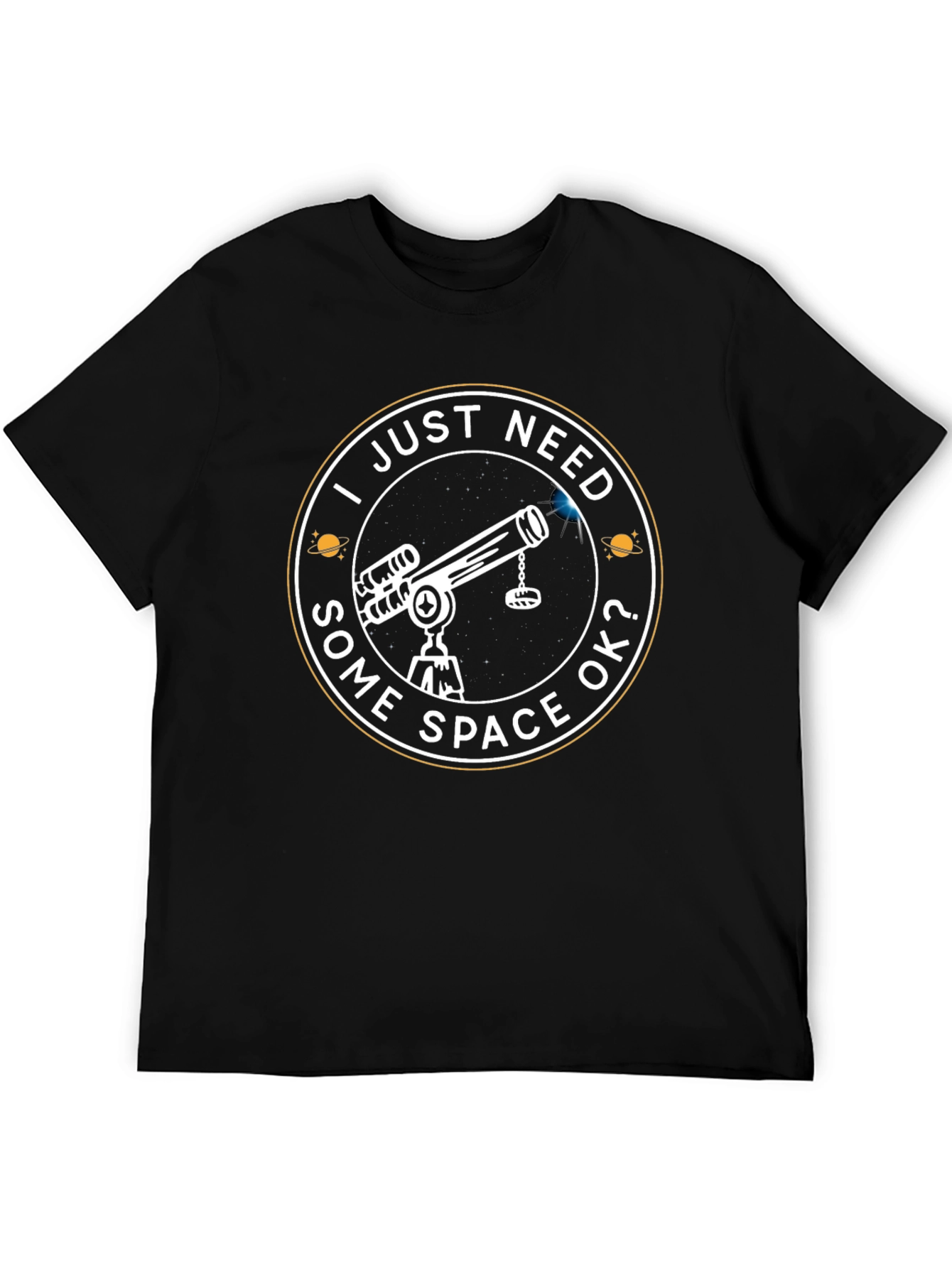 Some Space OK? Telescope Graphic Tee