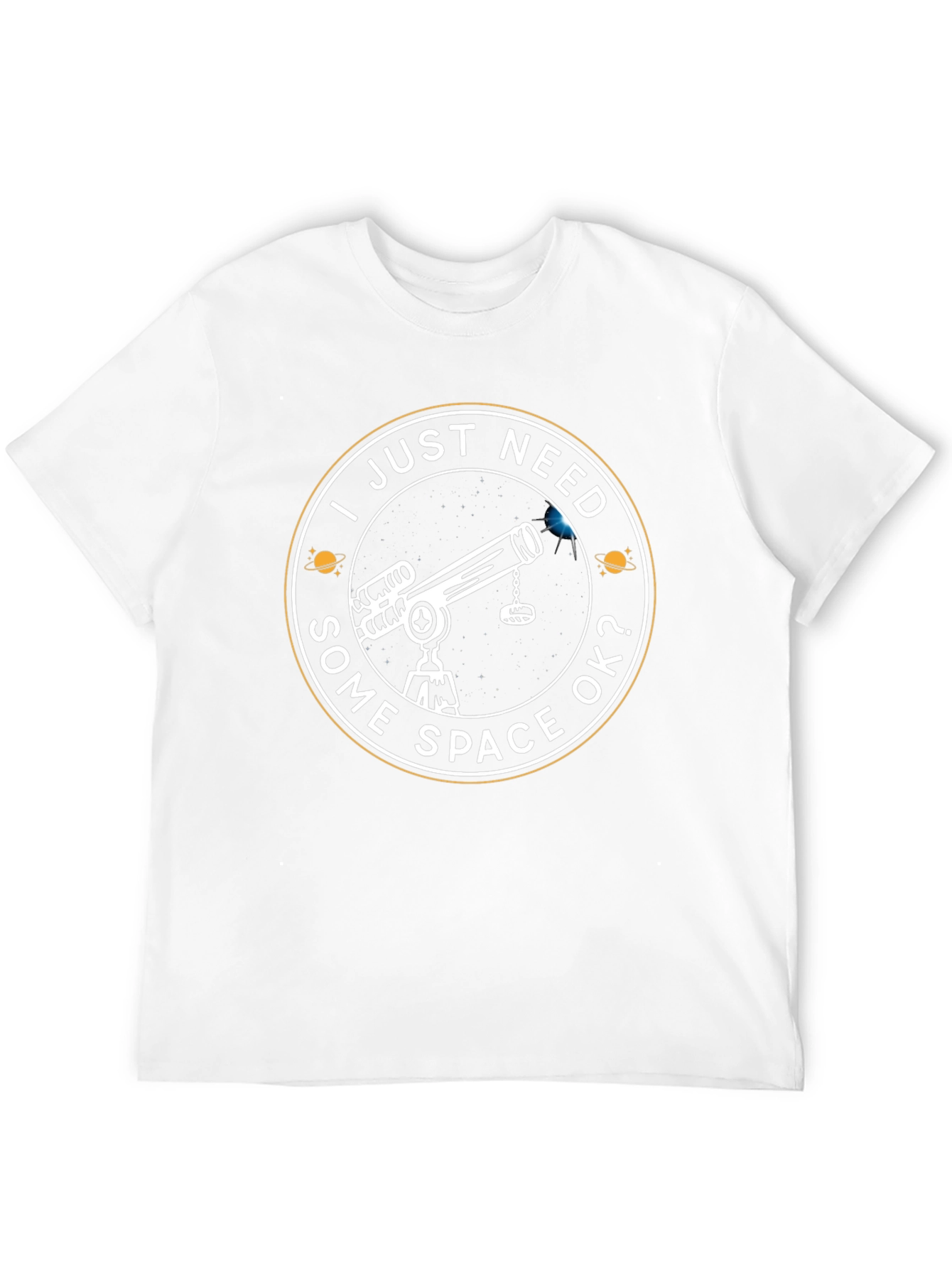Some Space OK? Telescope Graphic Tee
