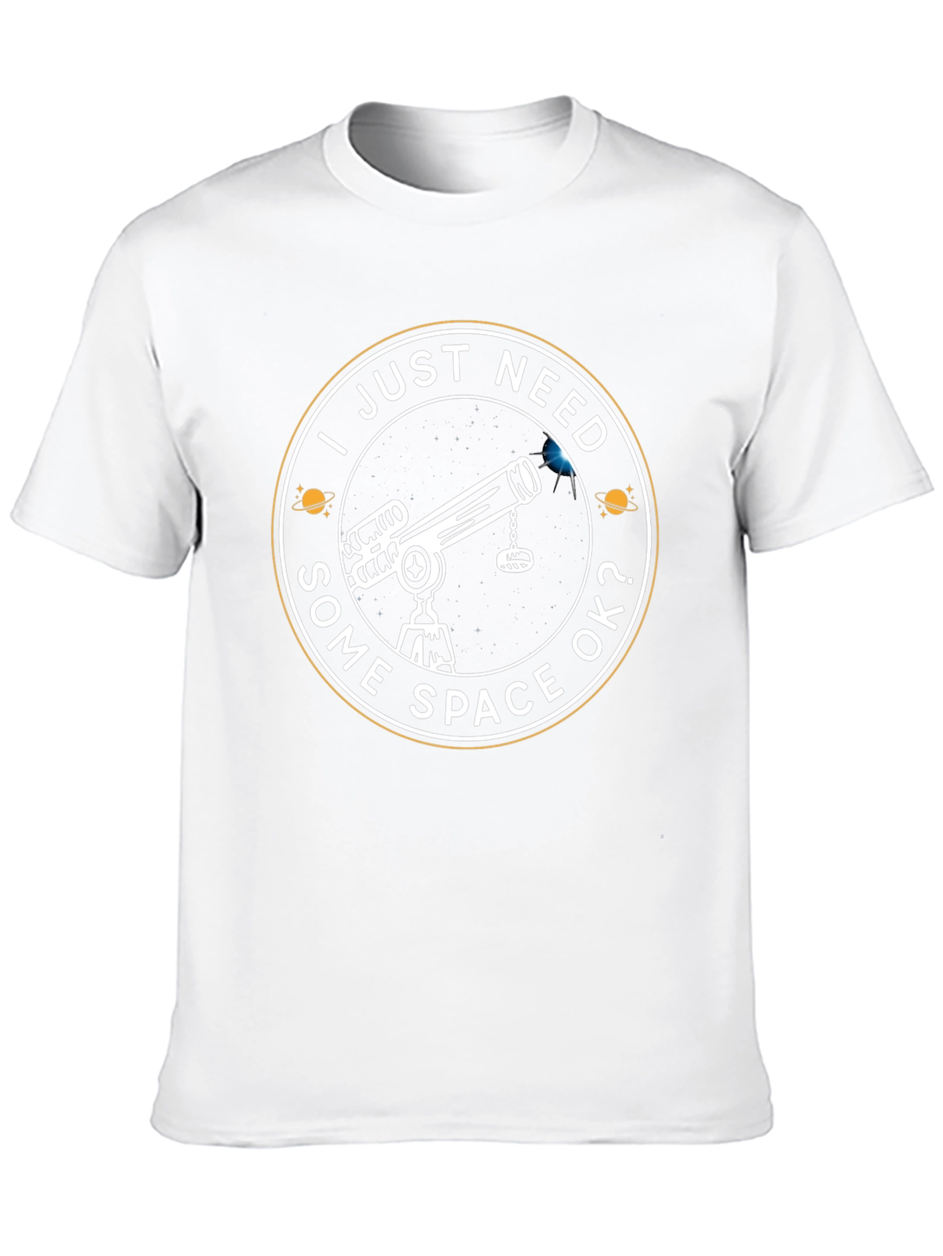 Some Space OK? Telescope Graphic Tee