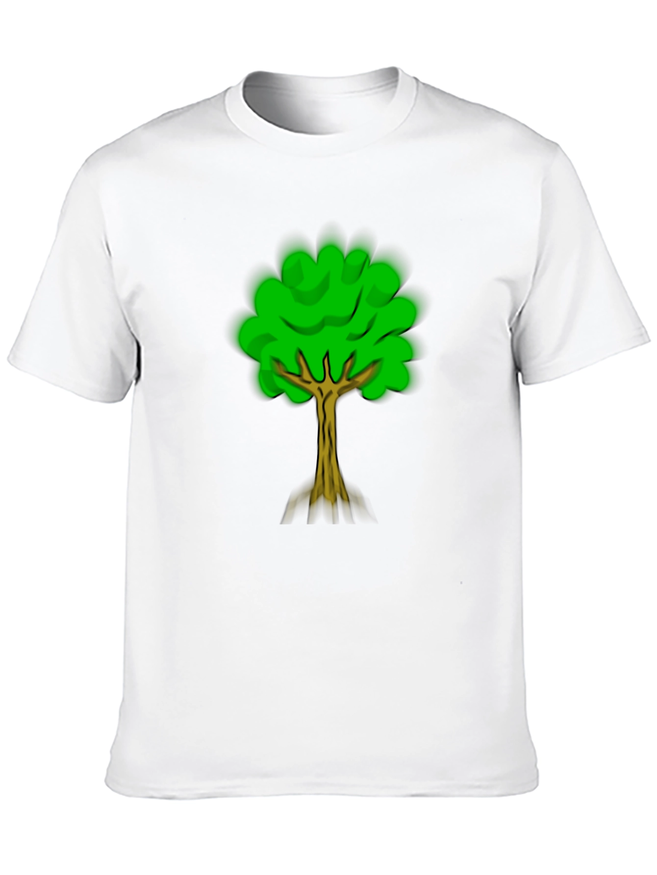 Nature Tree Graphic Tee - Black Casual Shirt