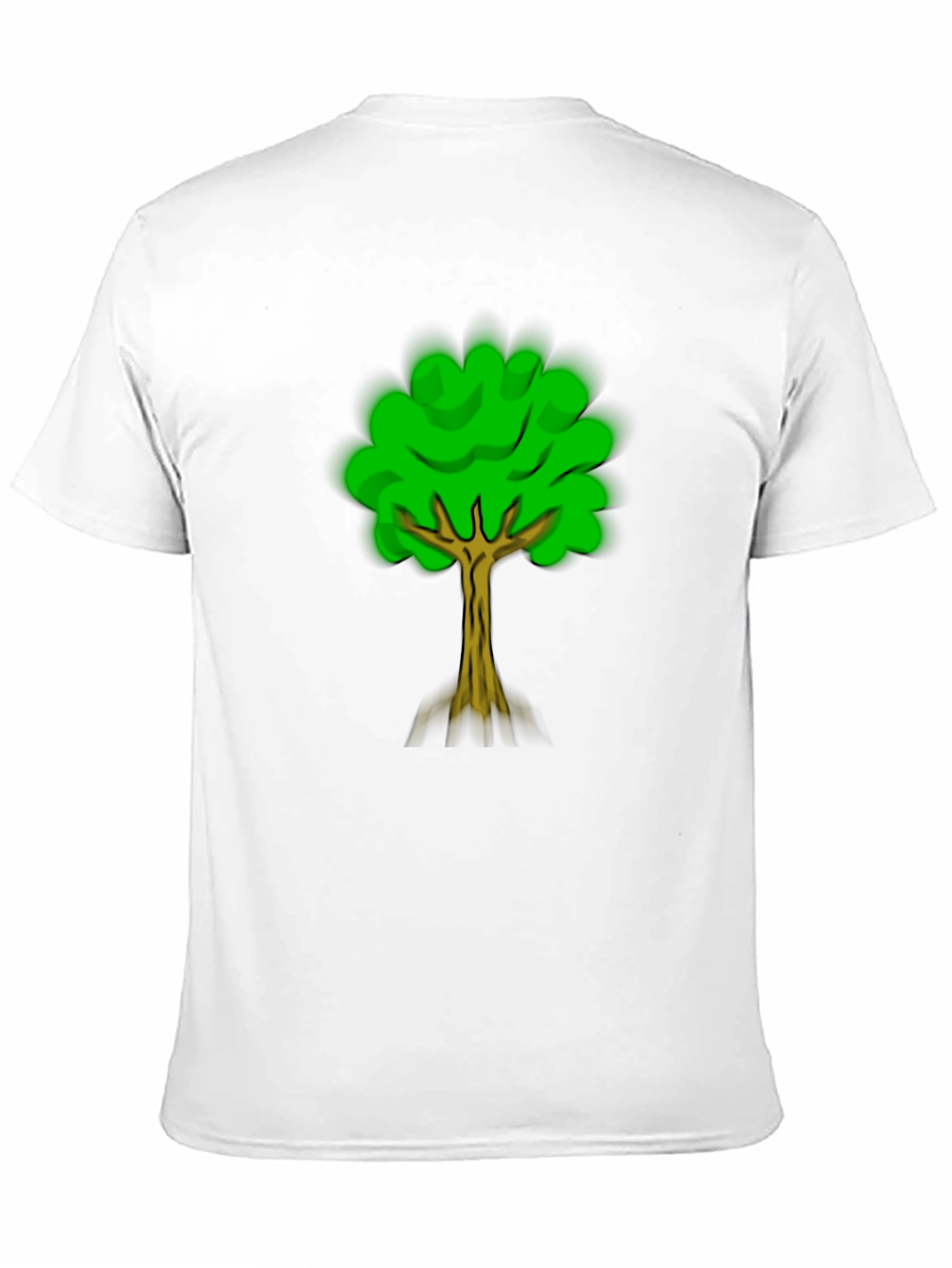 Nature Tree Graphic Tee - Black Casual Shirt