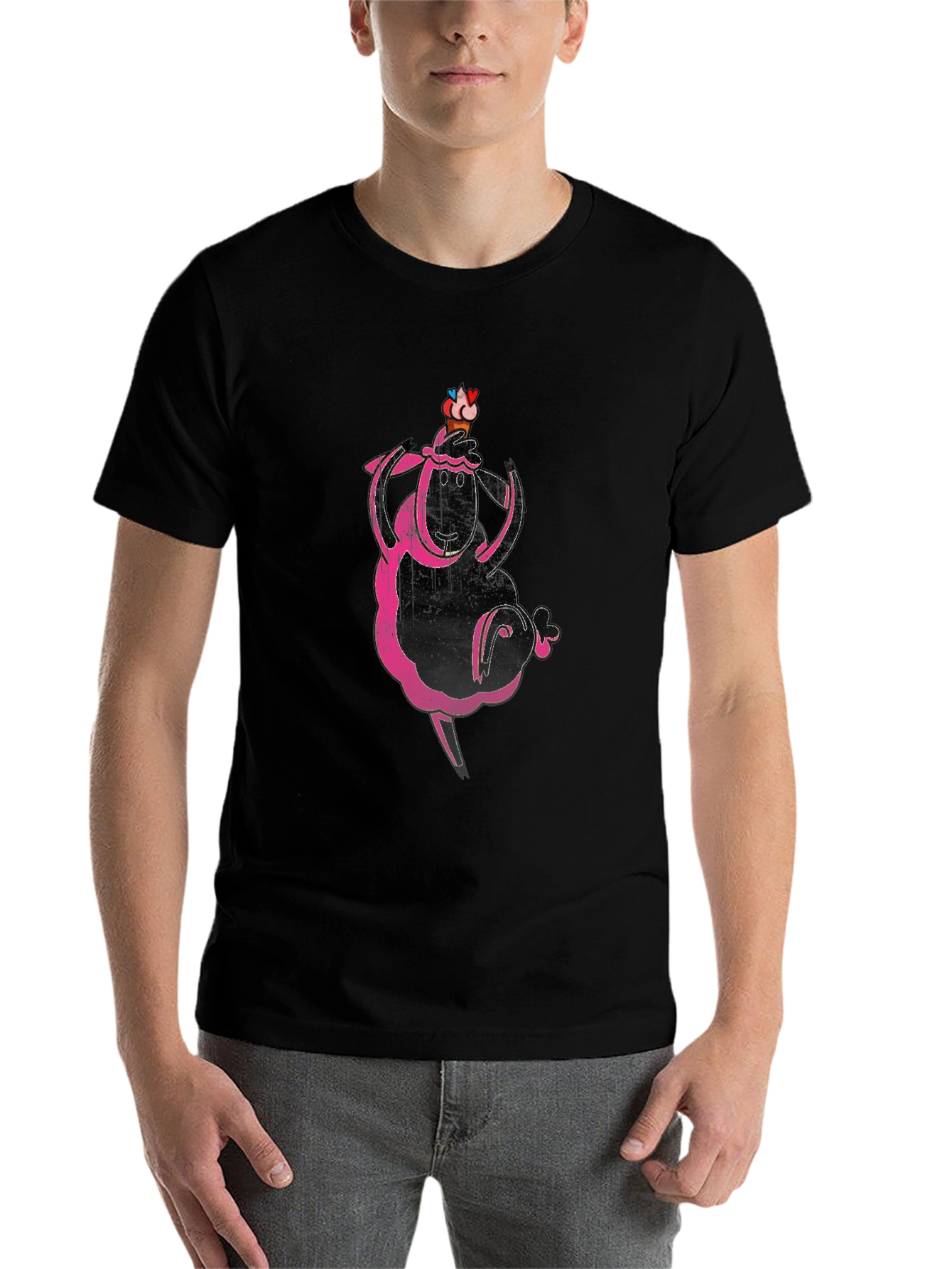 Funky Sheep T-Shirt - Quirky Graphic Tee