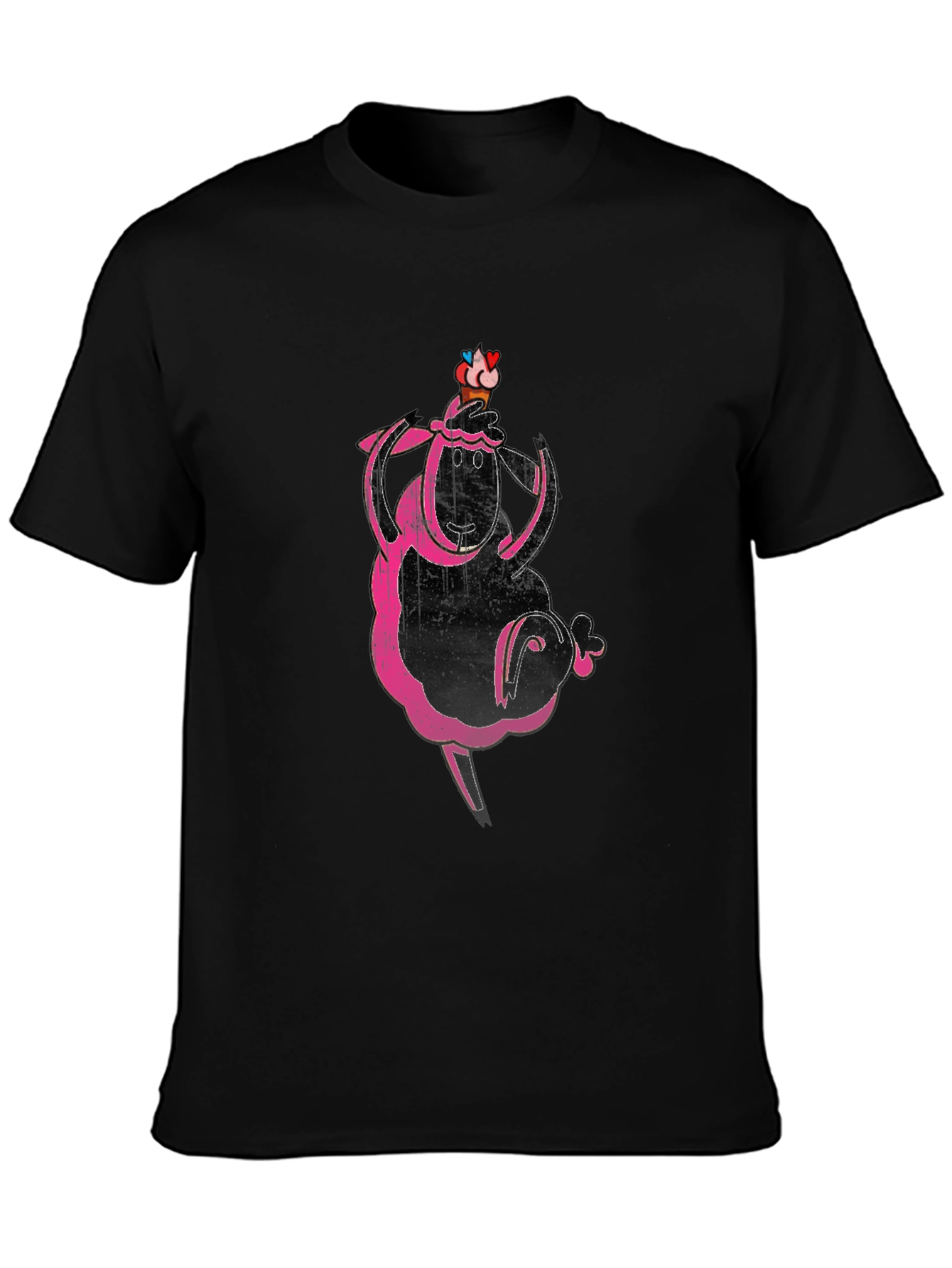 Funky Sheep T-Shirt - Quirky Graphic Tee