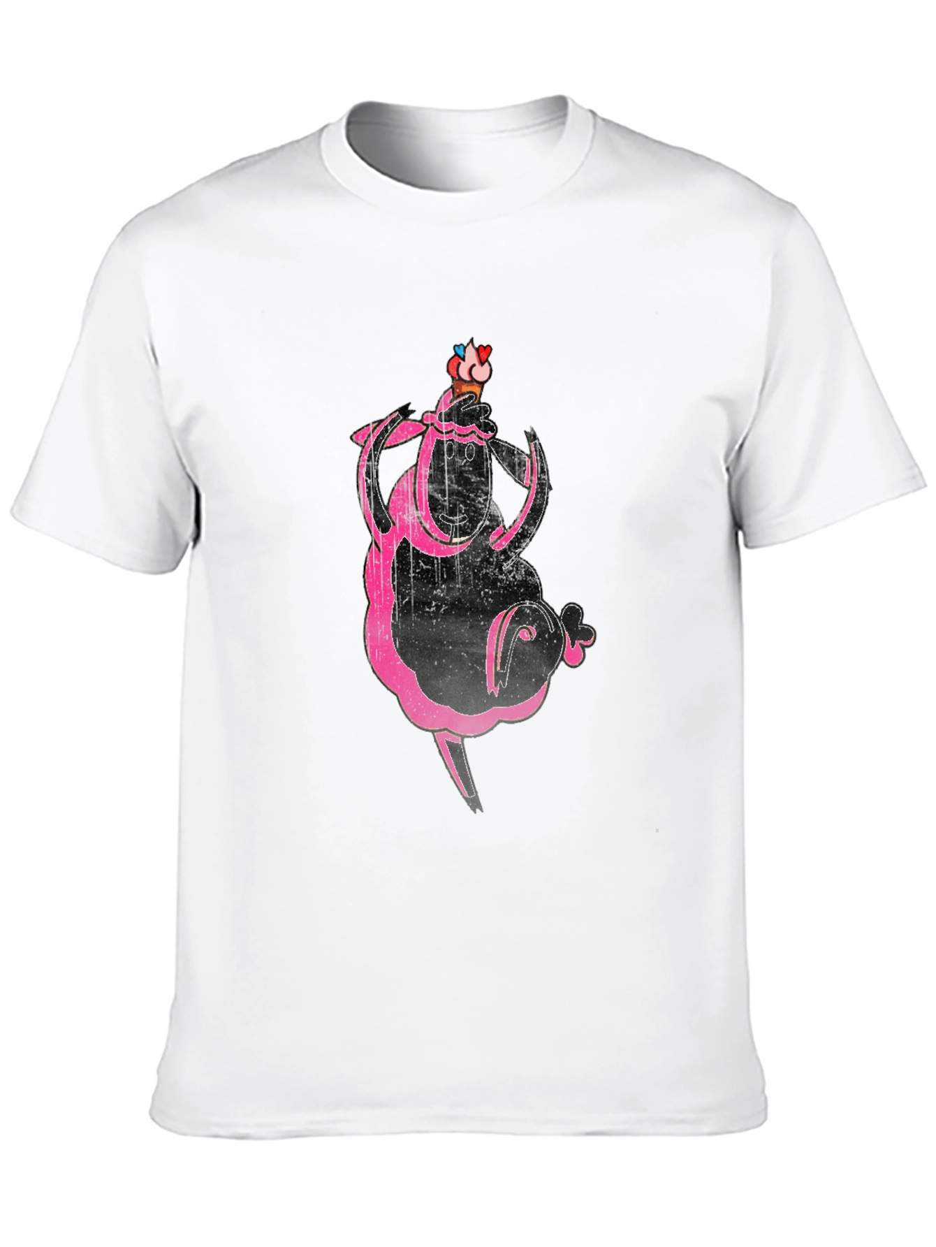 Funky Sheep T-Shirt - Quirky Graphic Tee