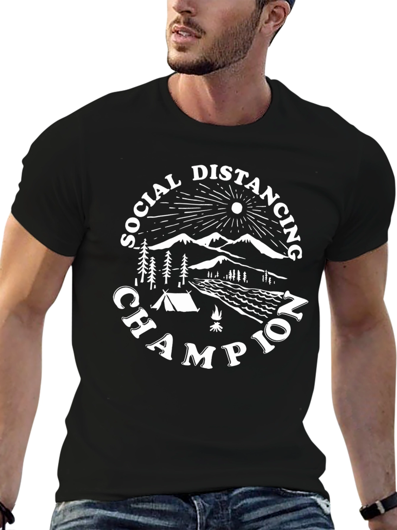 Social Distancing Champion T-Shirt