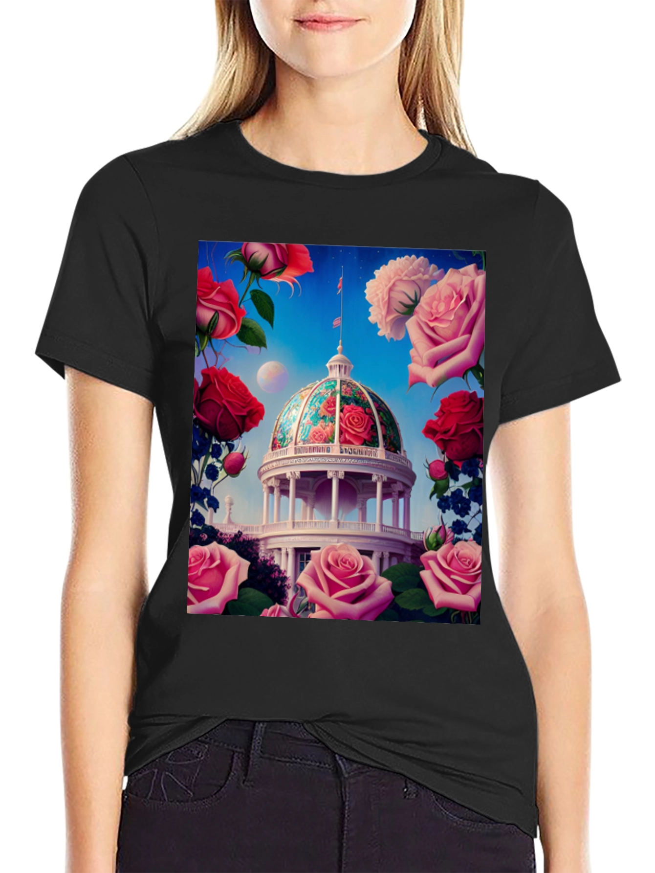 Floral Dome Graphic Tee