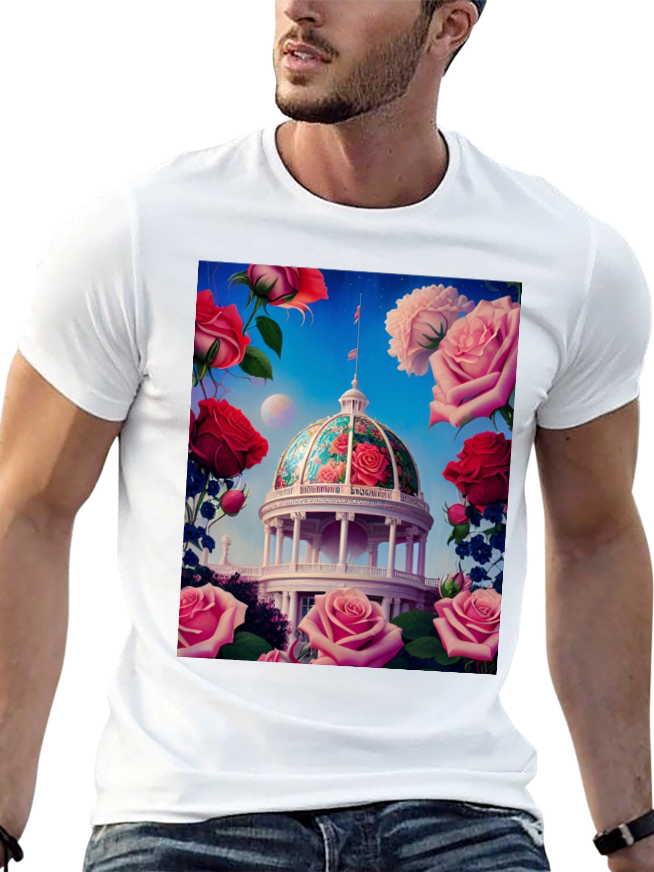 Floral Dome Graphic Tee