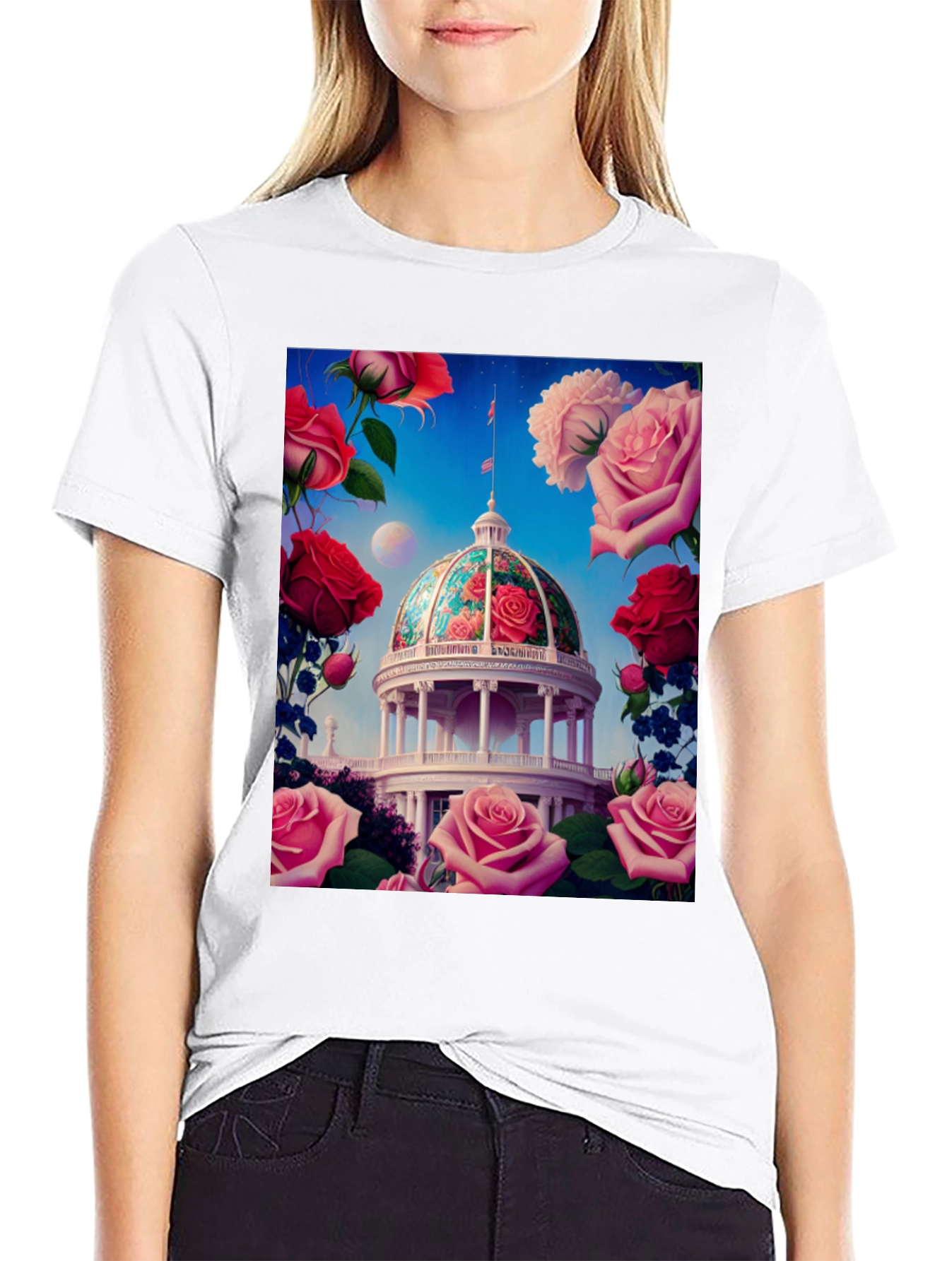 Floral Dome Graphic Tee
