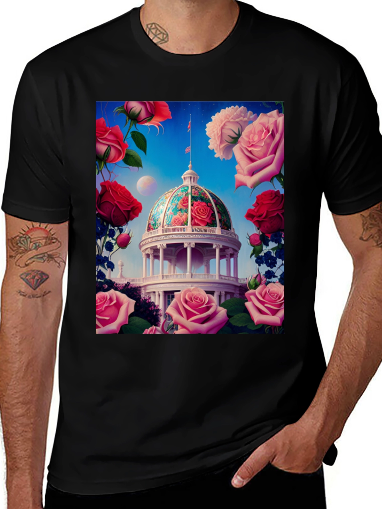 Floral Dome Graphic Tee