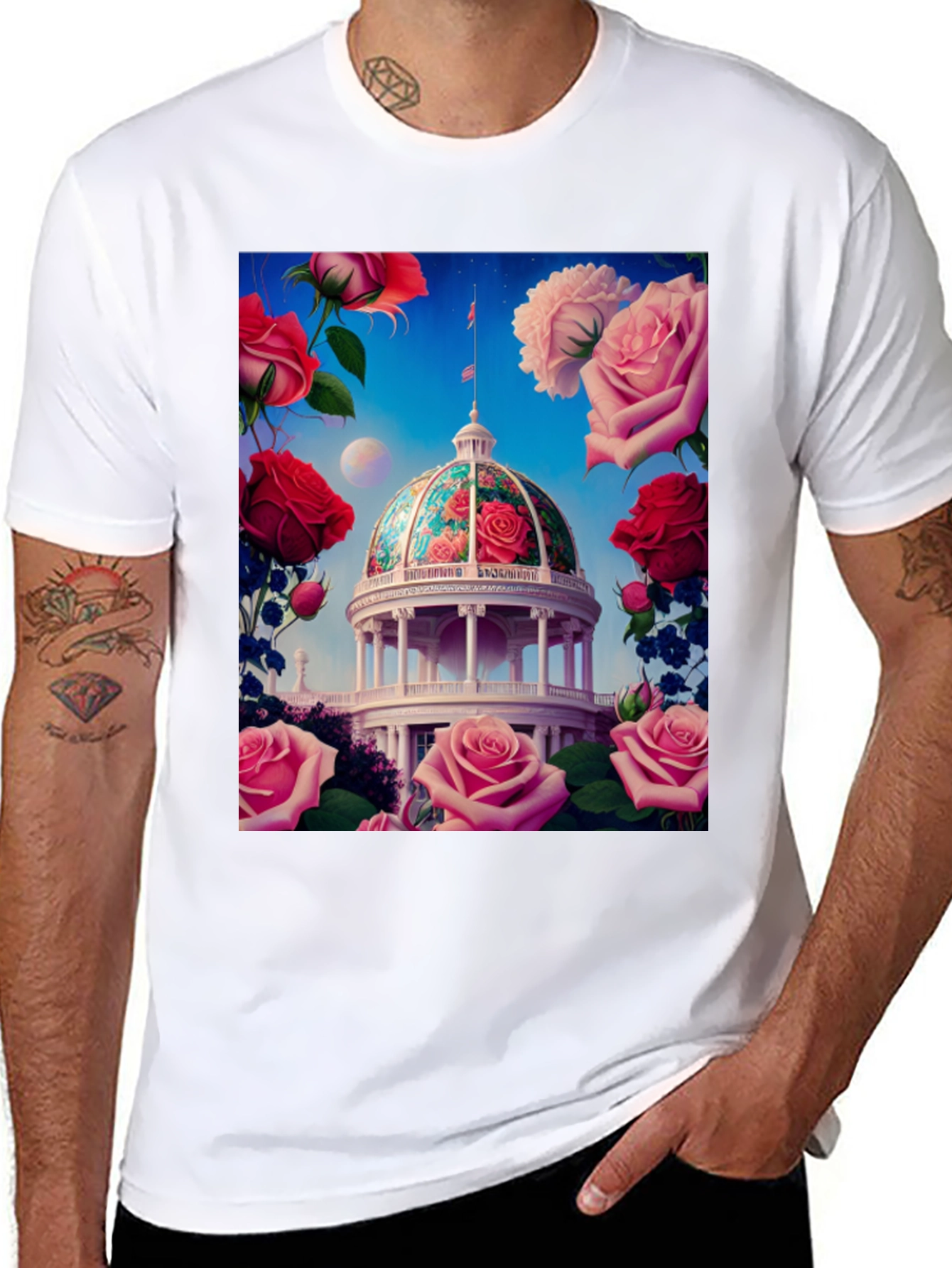 Floral Dome Graphic Tee