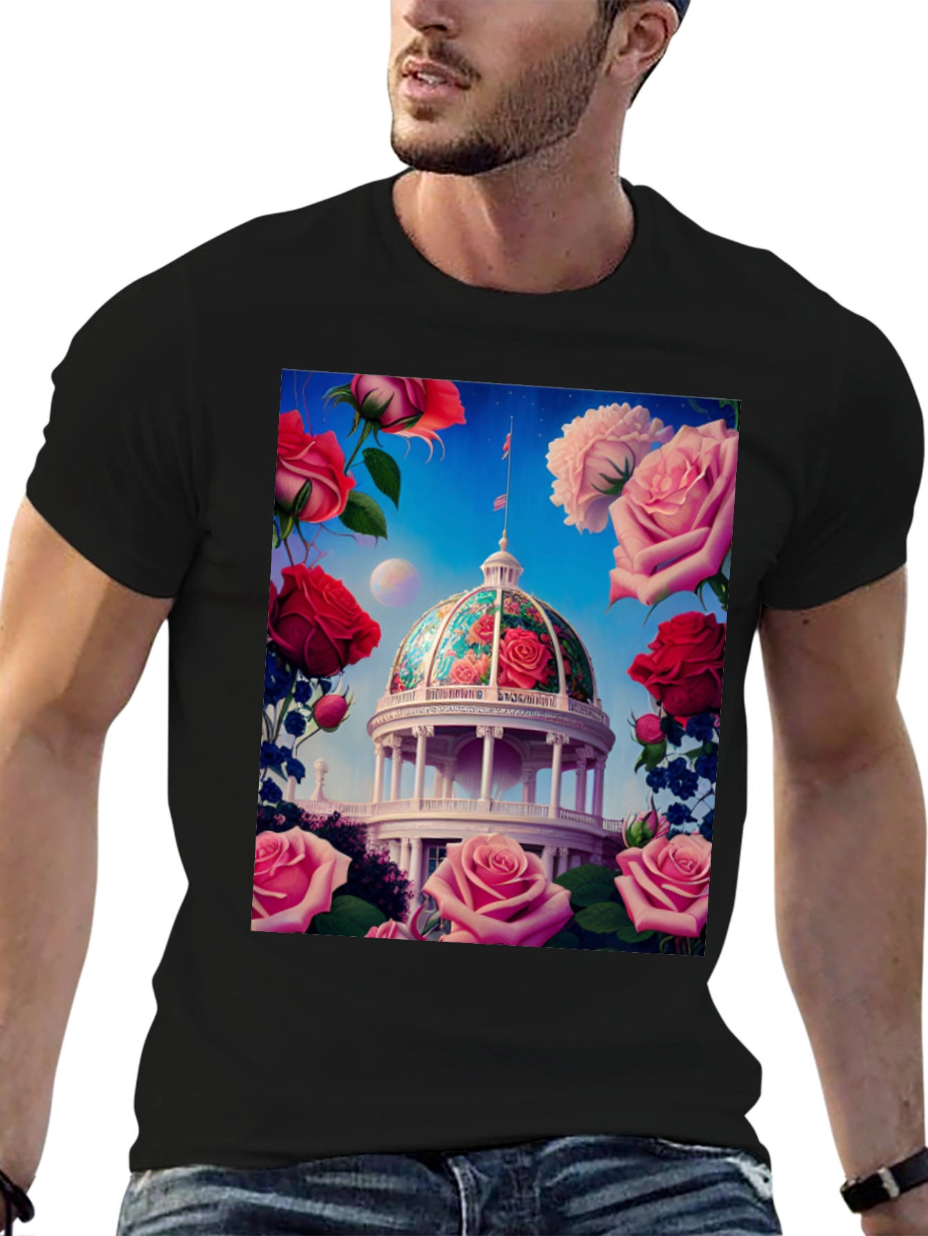 Floral Dome Graphic Tee