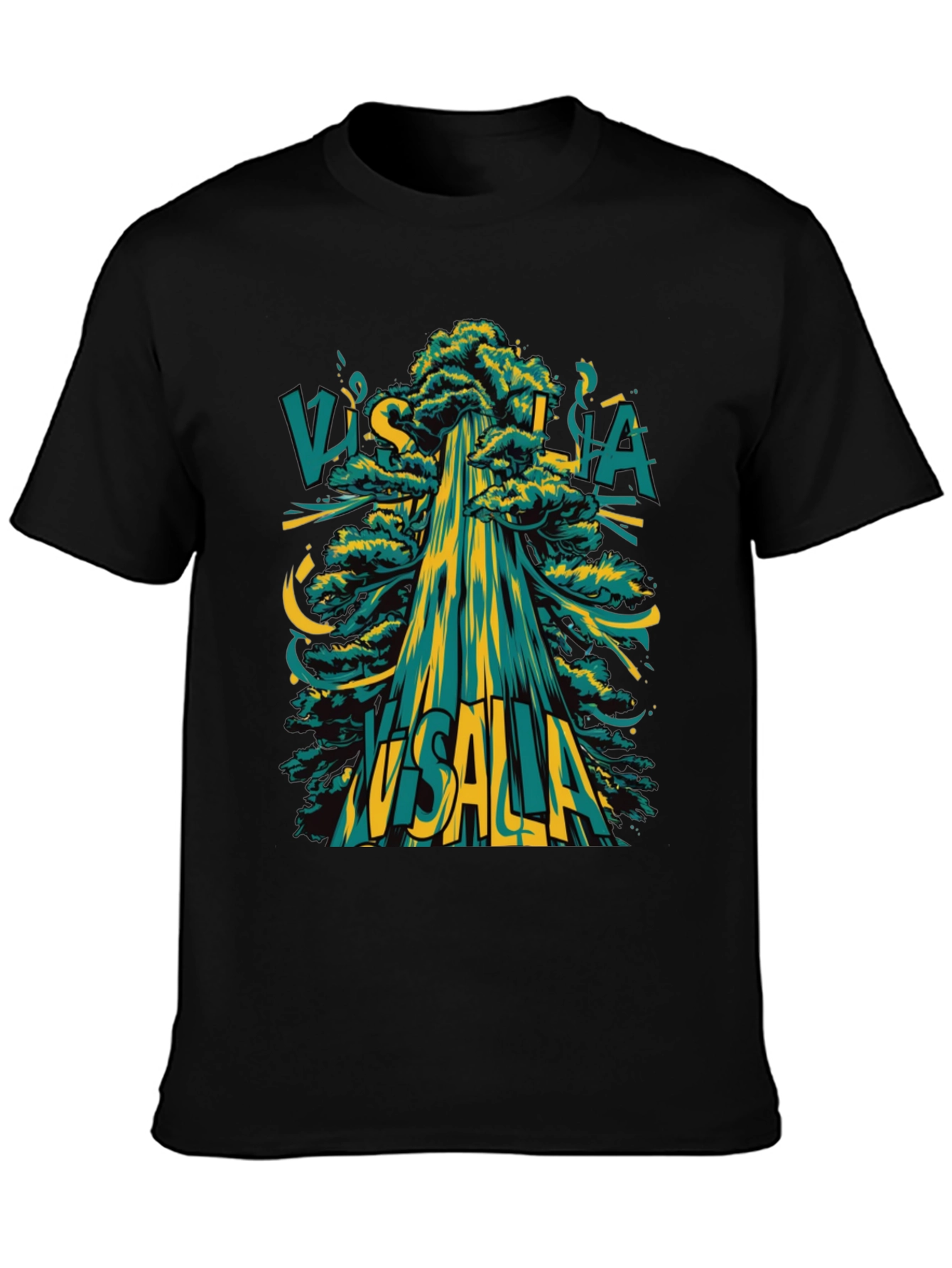 Visalia Tree Graphic Tee - Modern Style