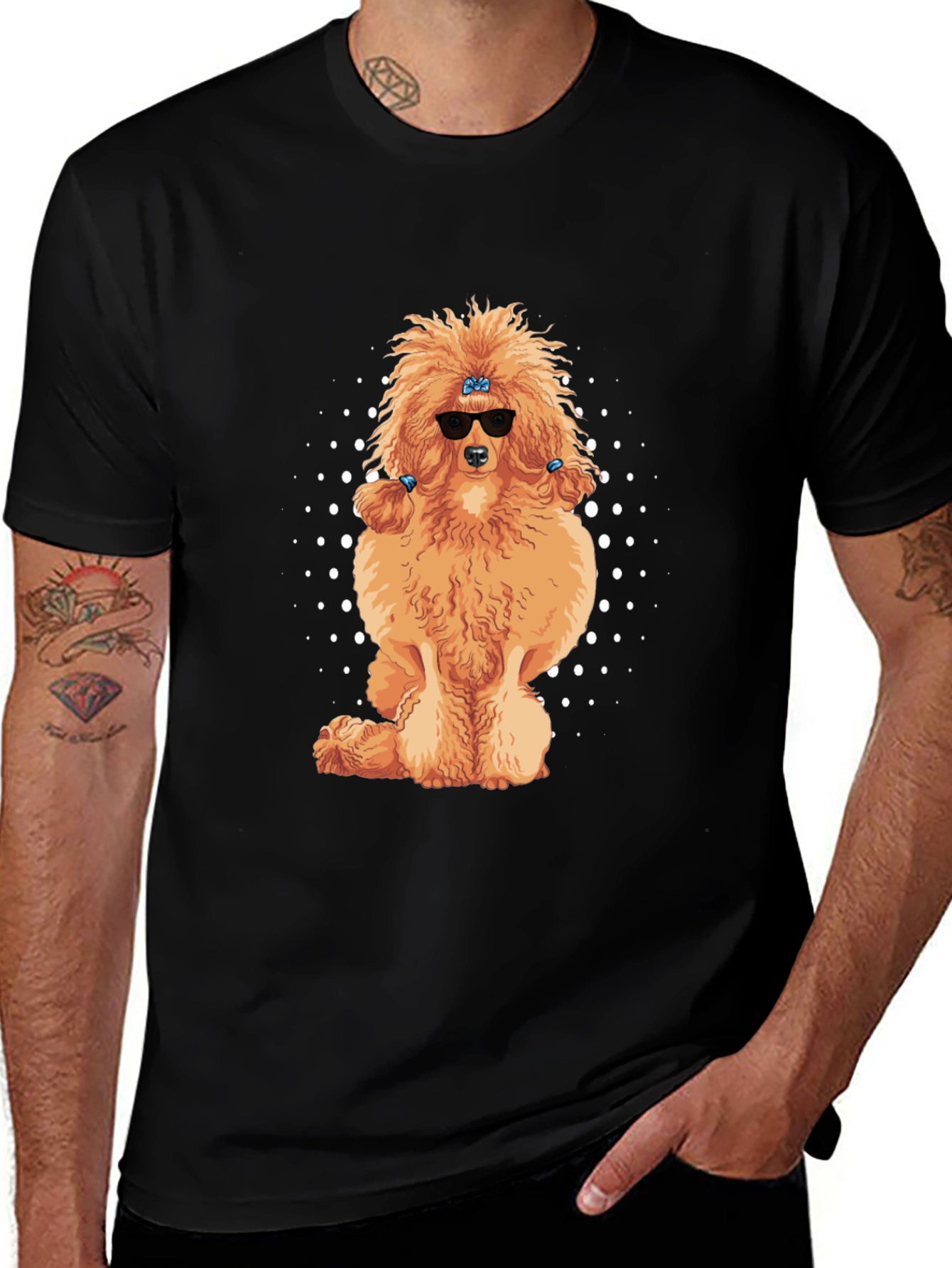 Cool Poodle T-Shirt - Dog Lover Tee