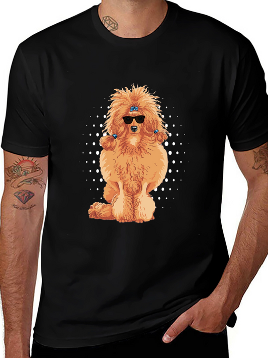 Cool Poodle T-Shirt - Dog Lover Tee