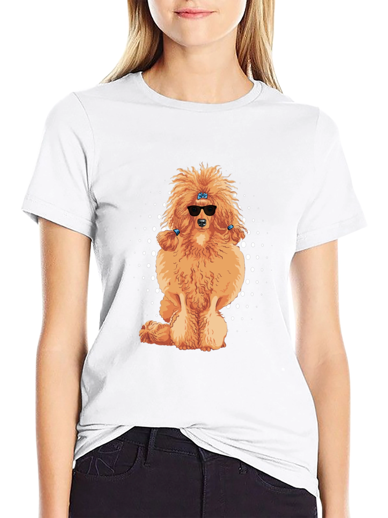 Cool Poodle T-Shirt - Dog Lover Tee