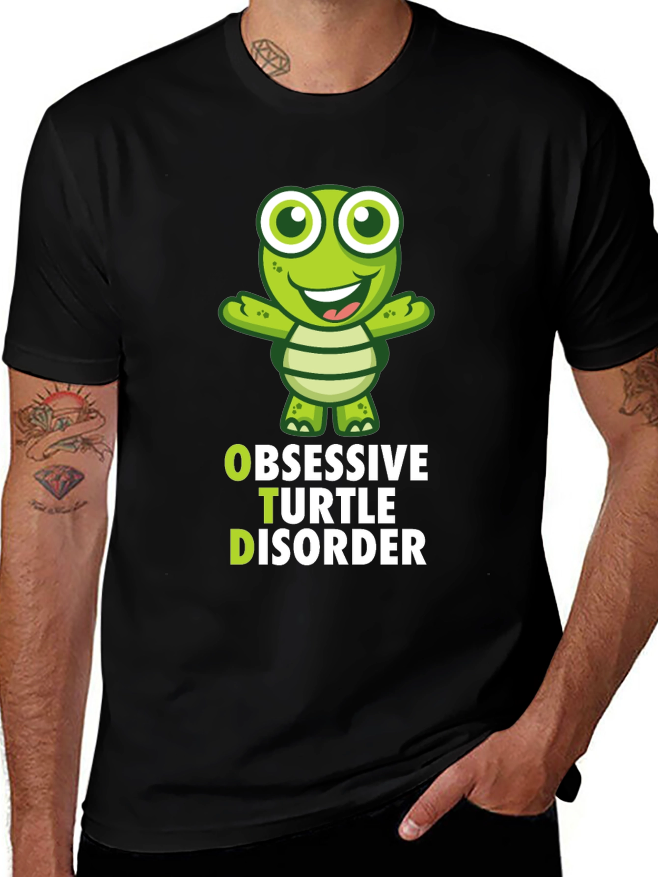Obsessive Turtle Disorder T-Shirt Funny Turtle Lover Gift