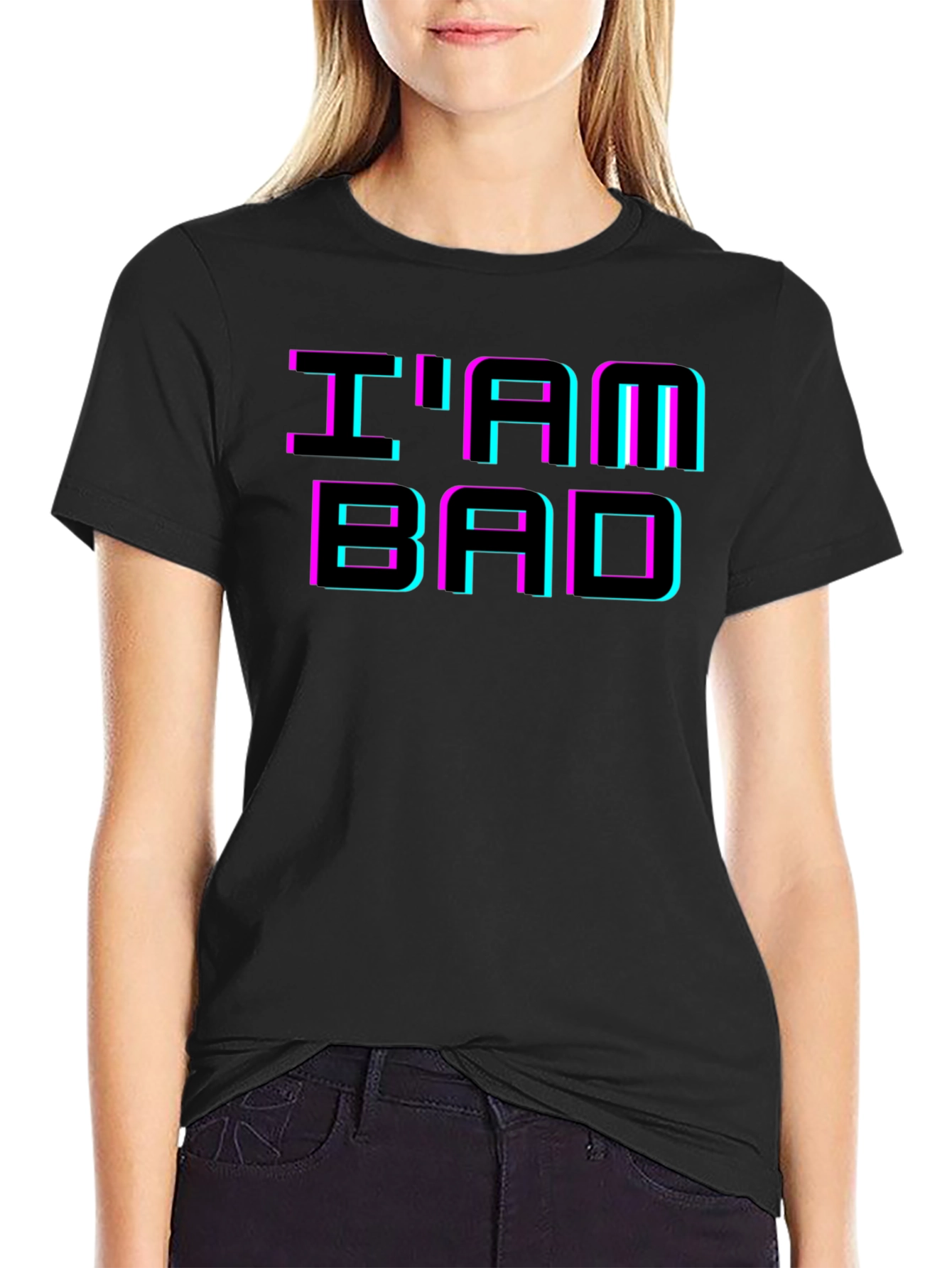 Im Bad Glitch T-Shirt - Bold Graphic Print