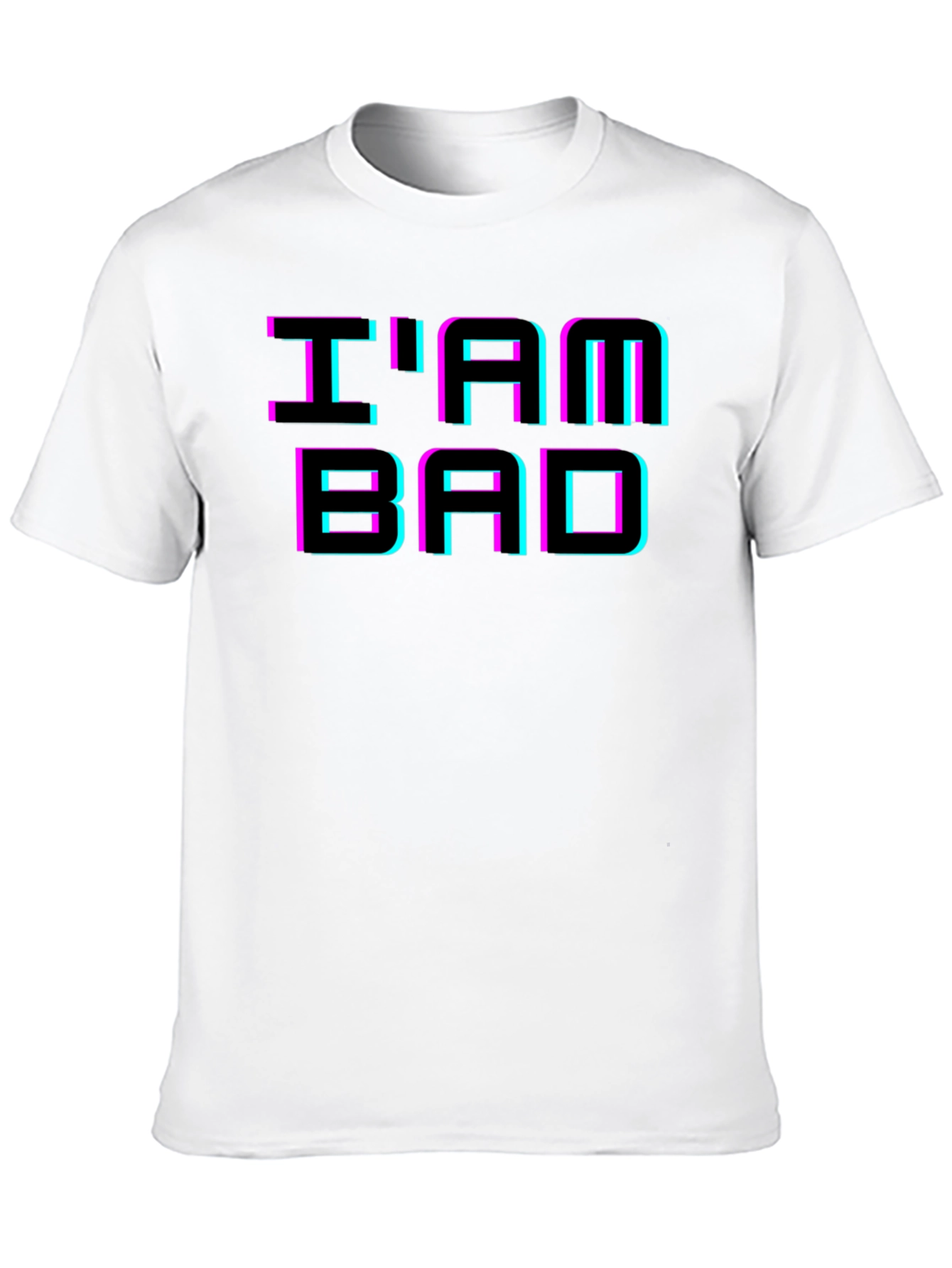 Im Bad Glitch T-Shirt - Bold Graphic Print