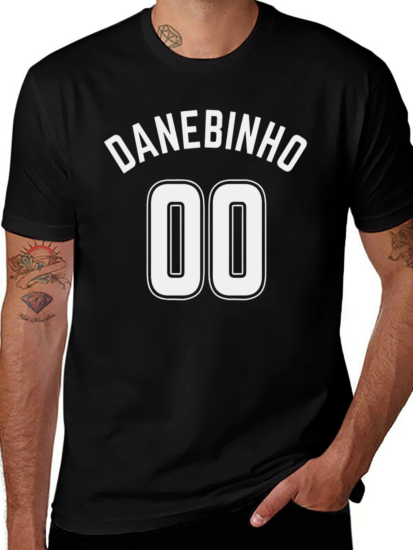 Danebinho 00 Black T-Shirt