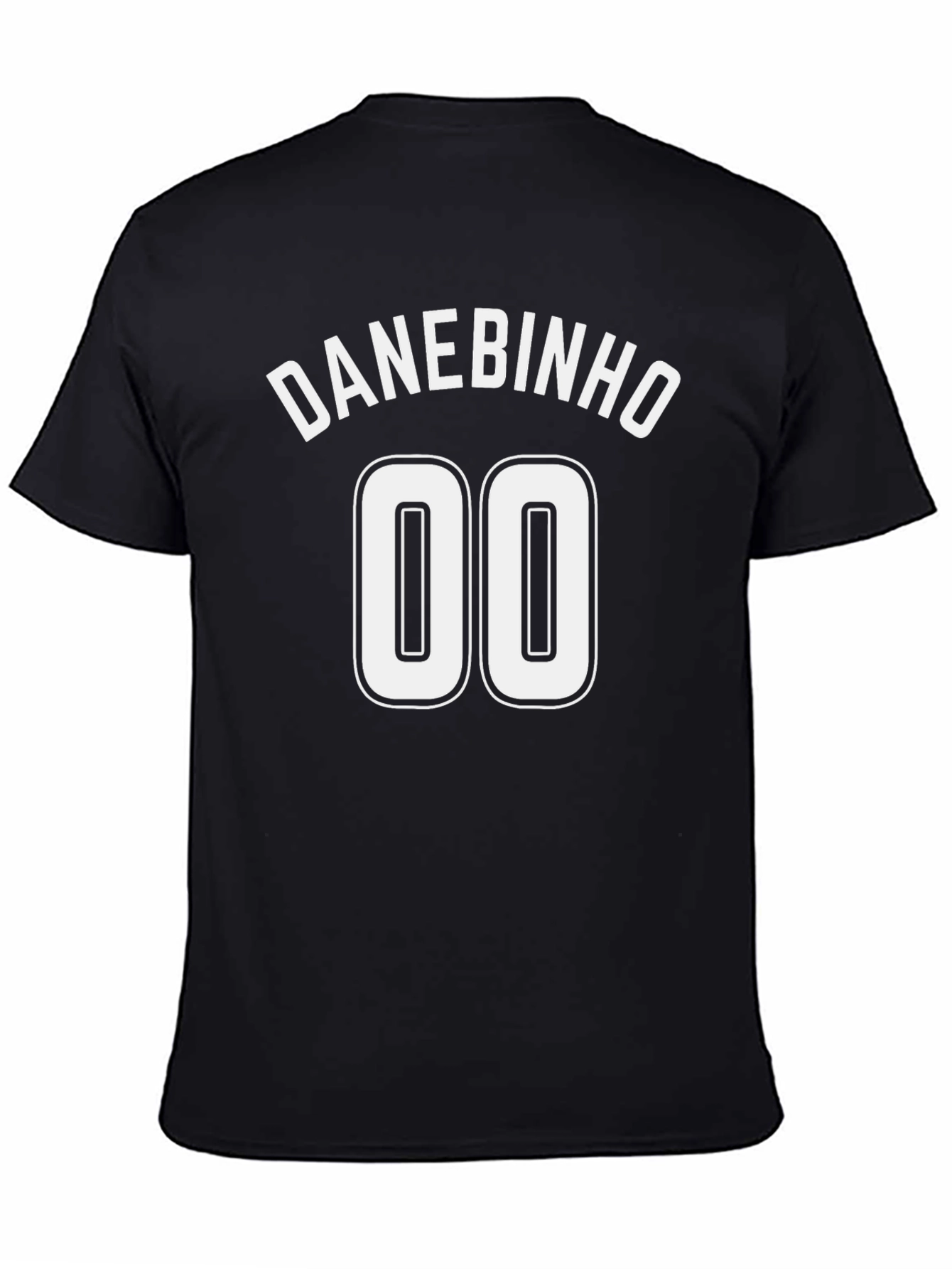 Danebinho 00 Black T-Shirt