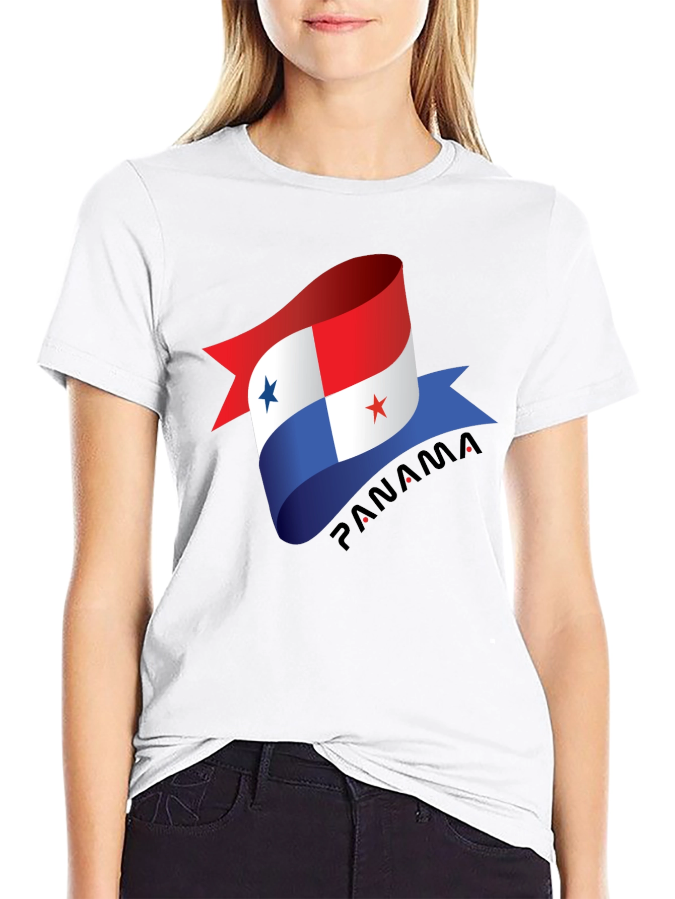 Panama Flag Graphic T-Shirt