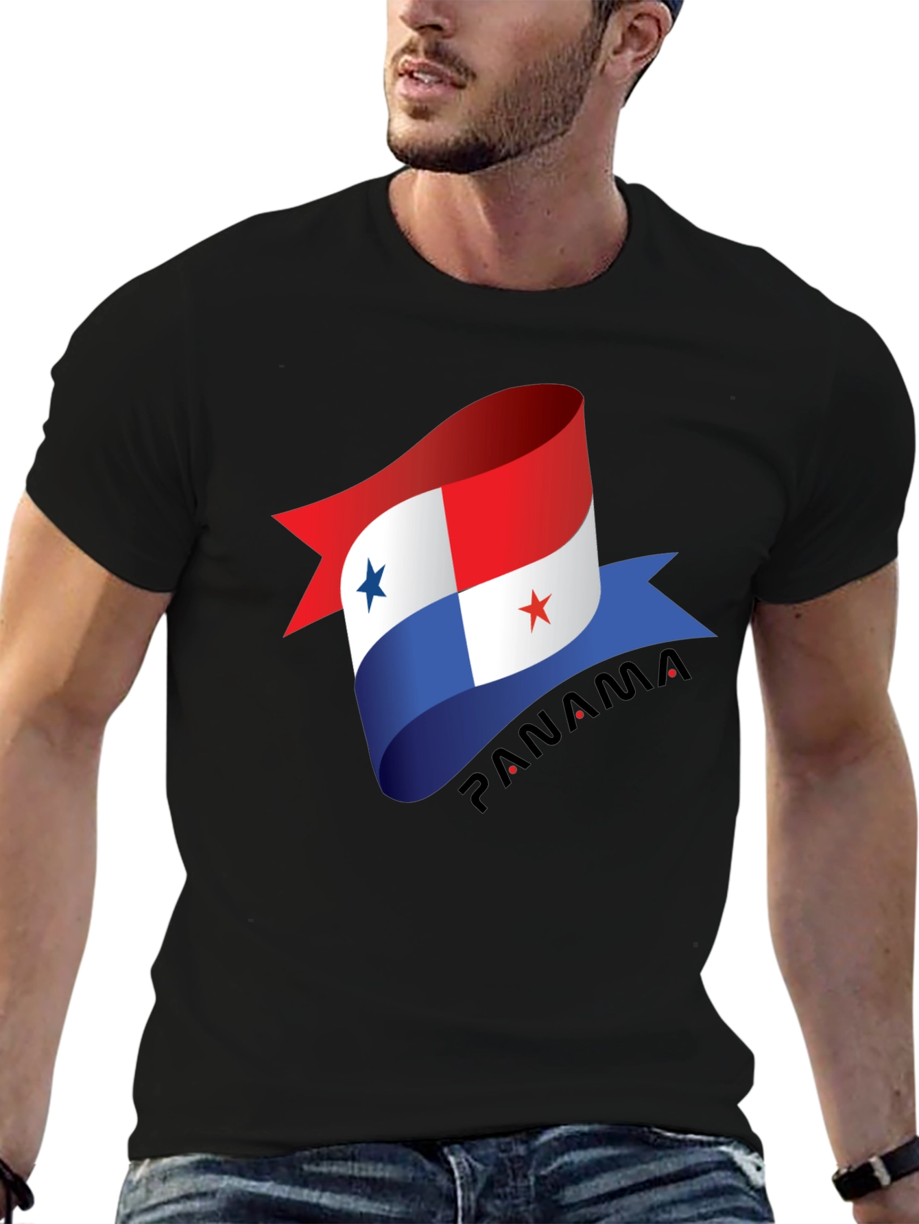 Panama Flag Graphic T-Shirt