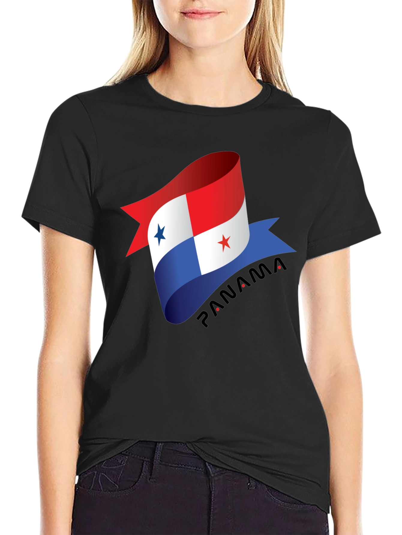 Panama Flag Graphic T-Shirt