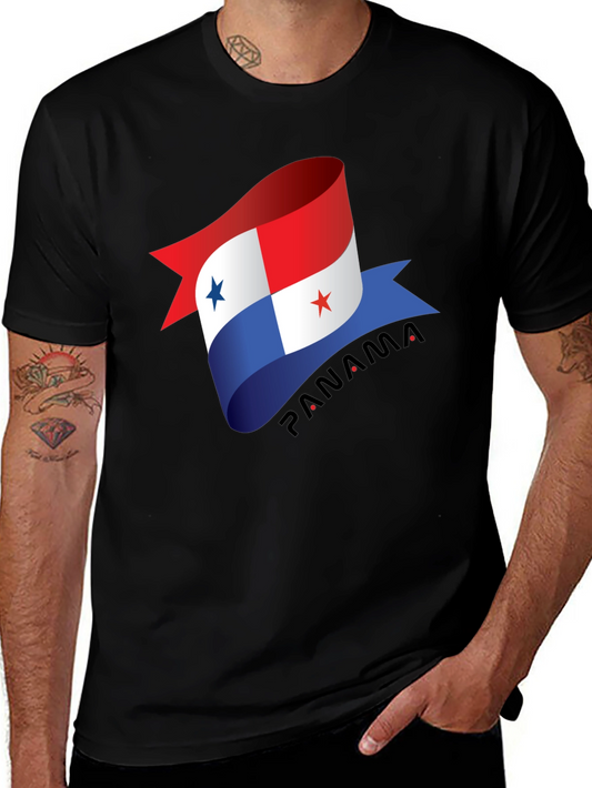 Panama Flag Graphic T-Shirt